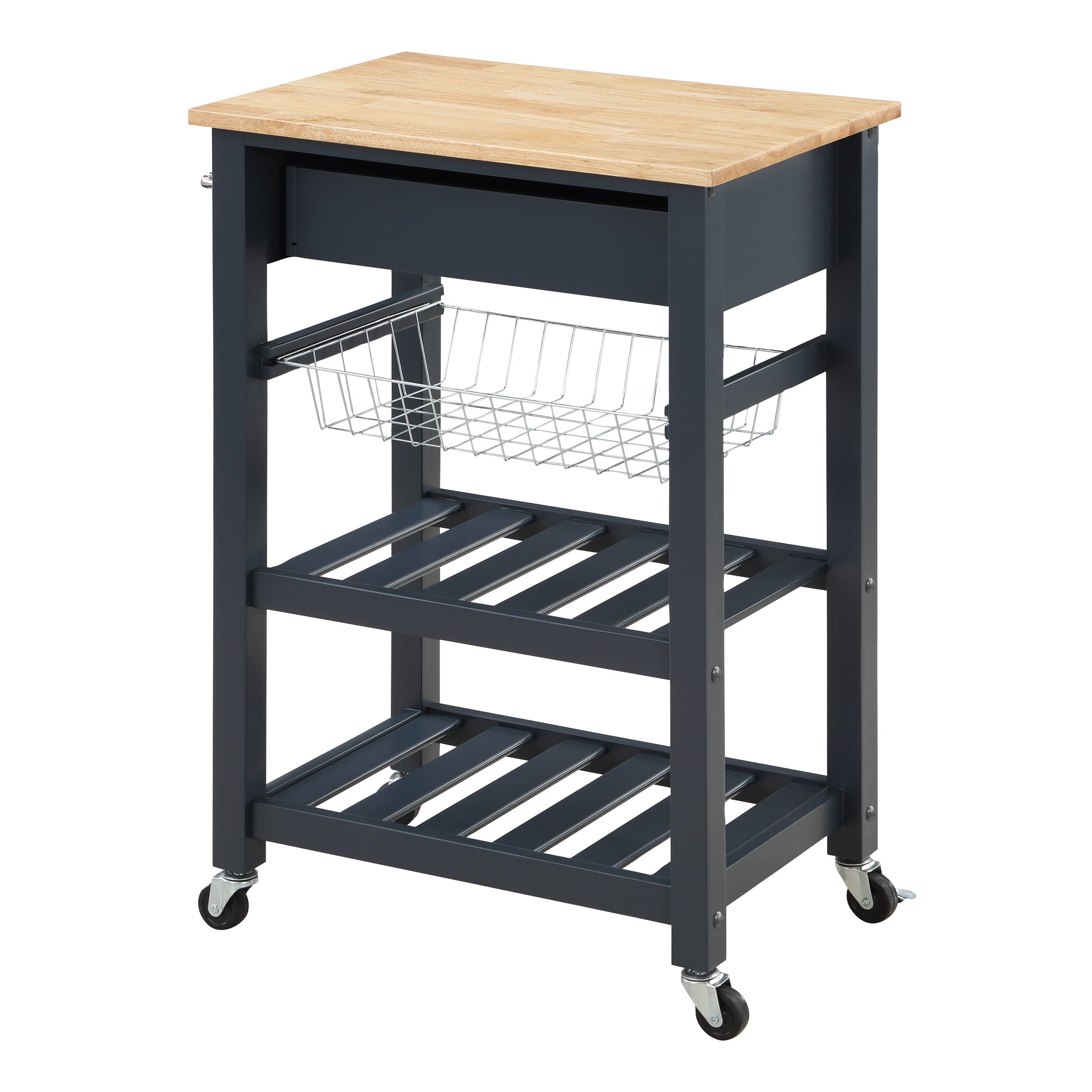 Hampton Kitchen Cart Blue - Blue
