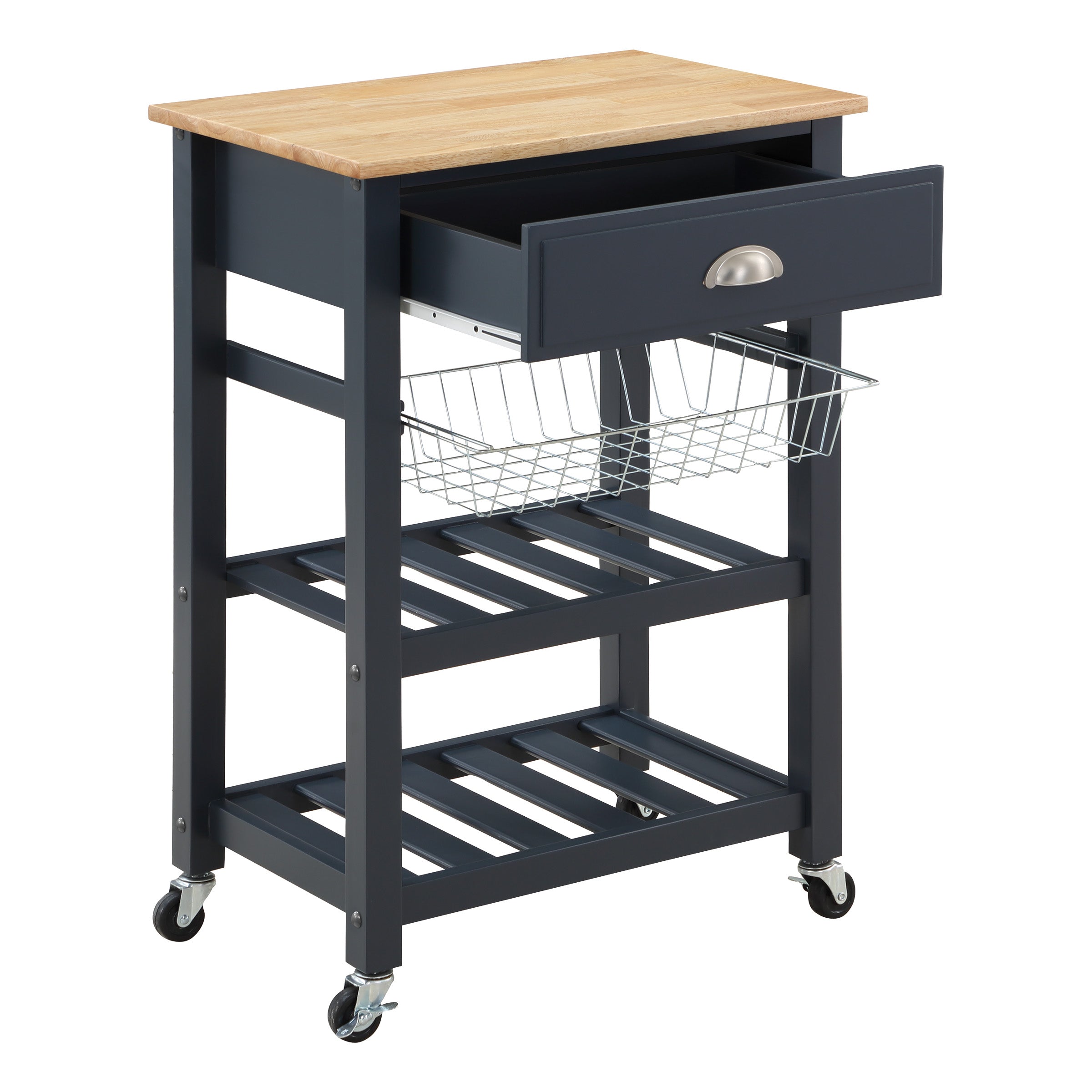 Hampton Kitchen Cart Blue - Blue