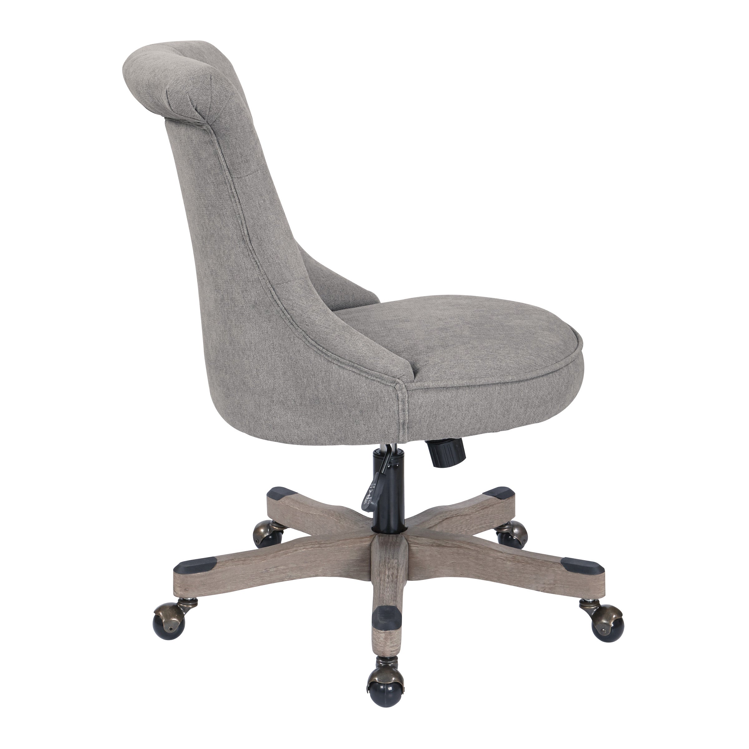 Hannah Tufted Office Chair - Fog