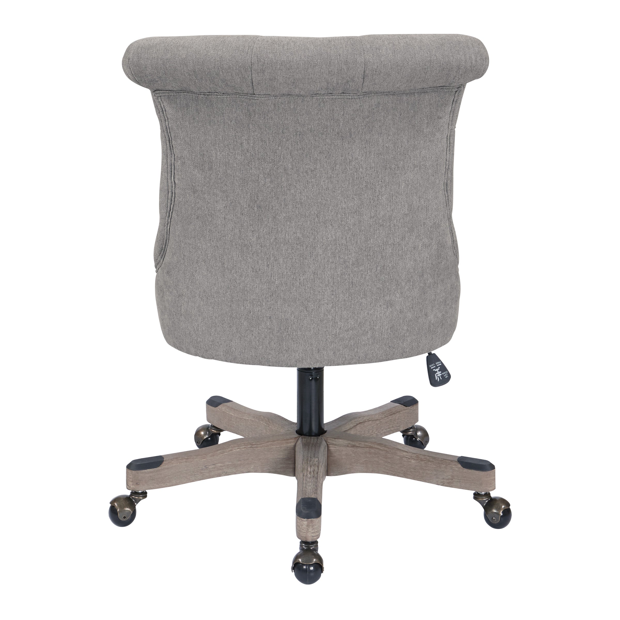 Hannah Tufted Office Chair - Fog