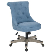 Hannah Tufted Office Chair - Sky