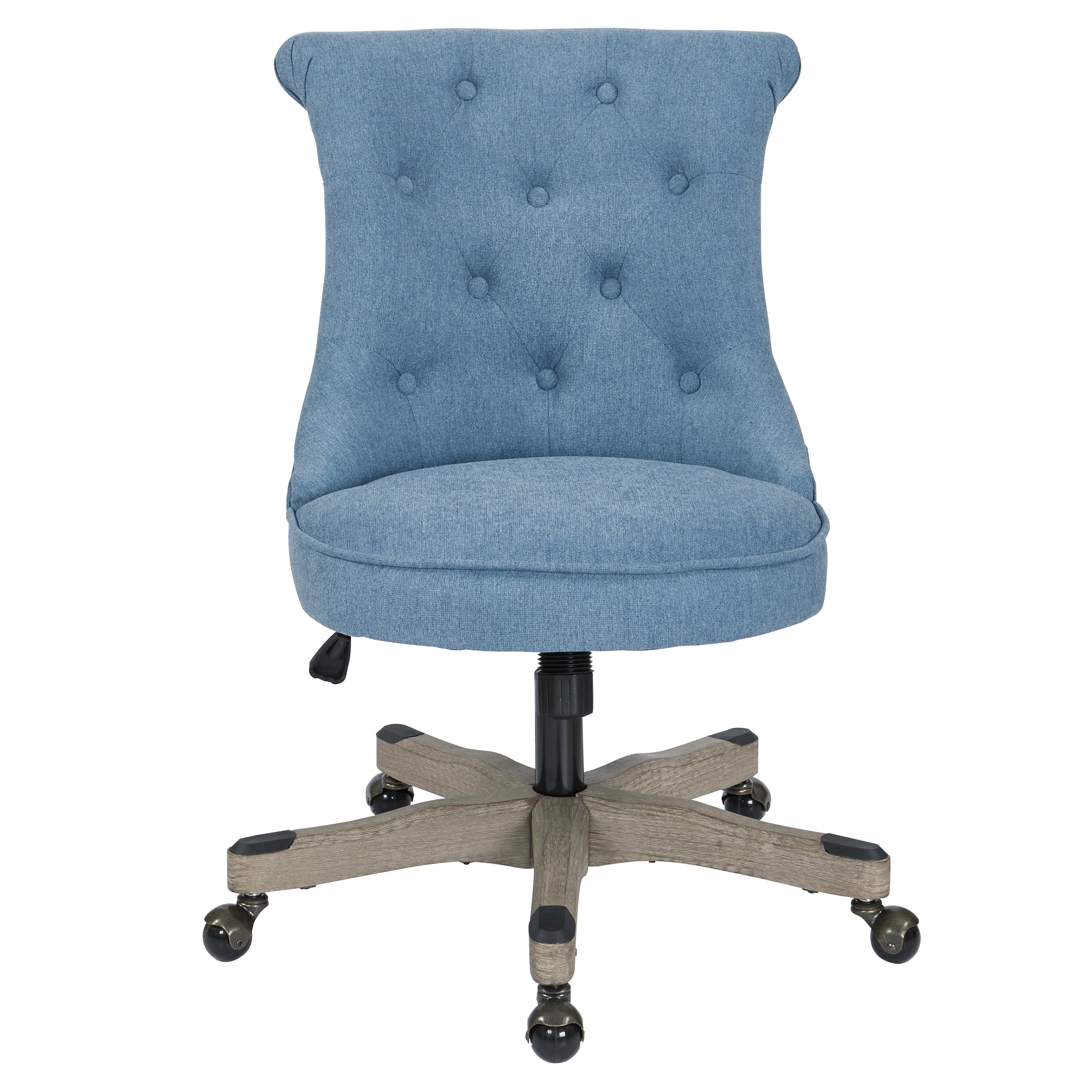 Hannah Tufted Office Chair - Sky