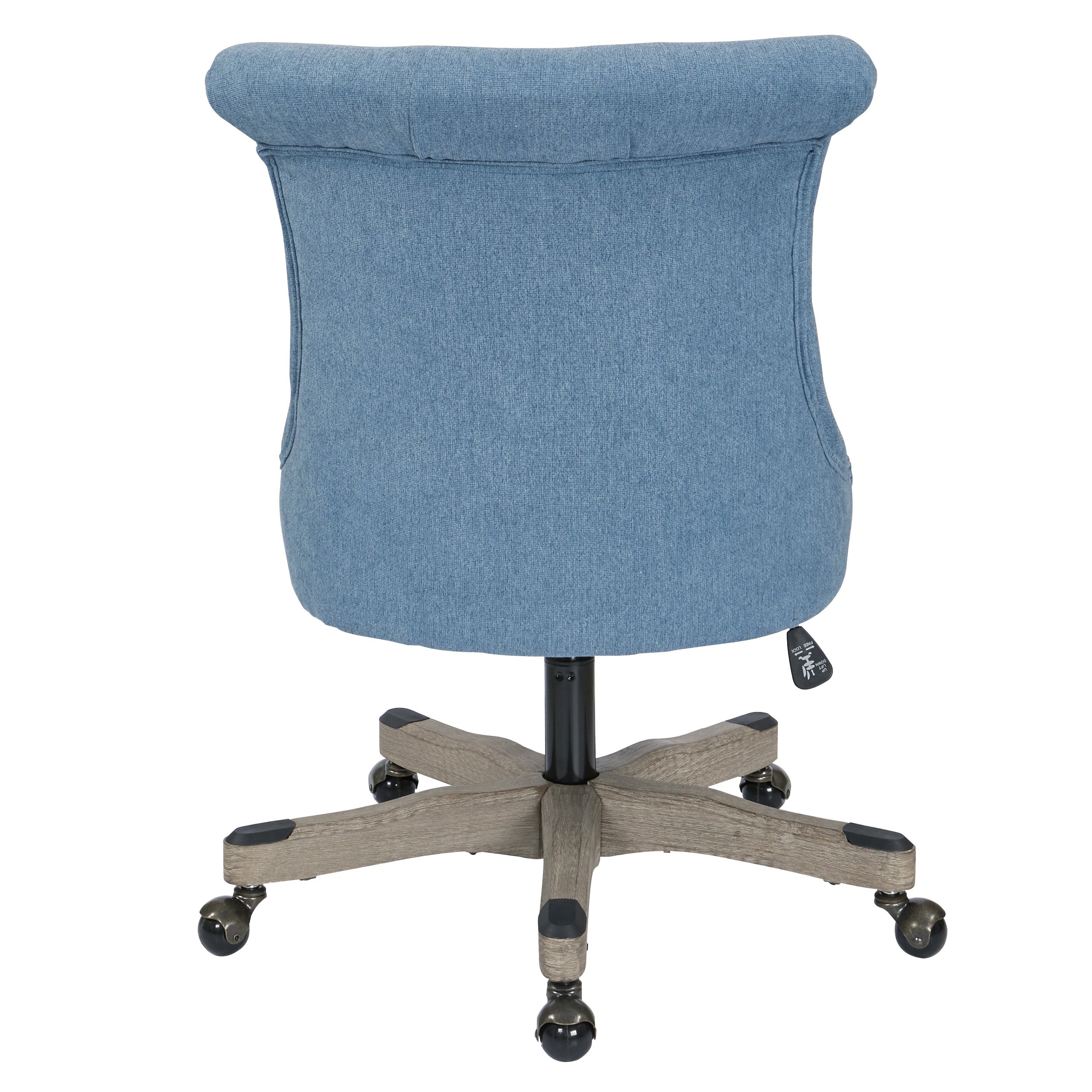 Hannah Tufted Office Chair - Sky
