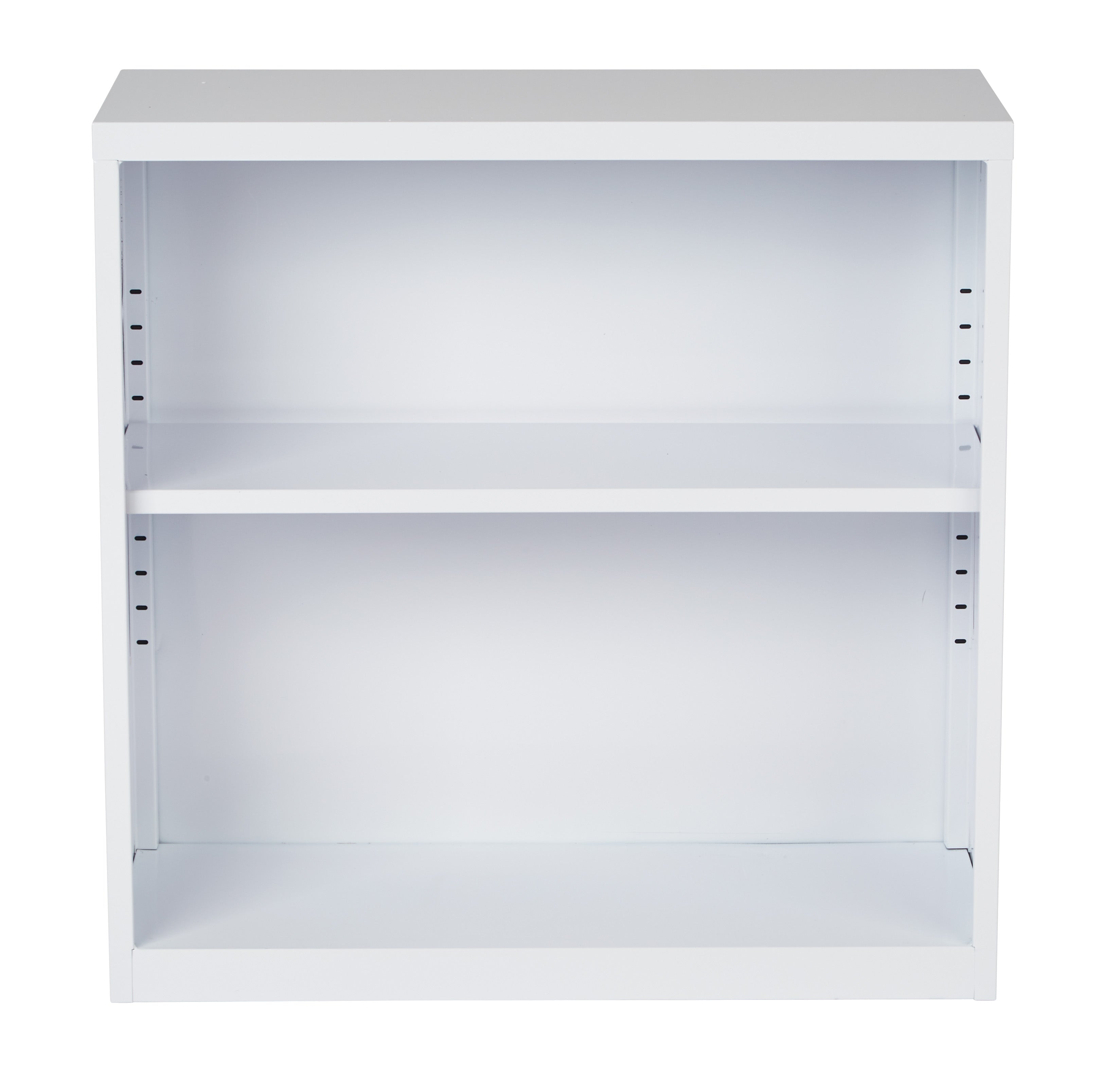 Metal Bookcase - White