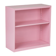 Metal Bookcase - Pink
