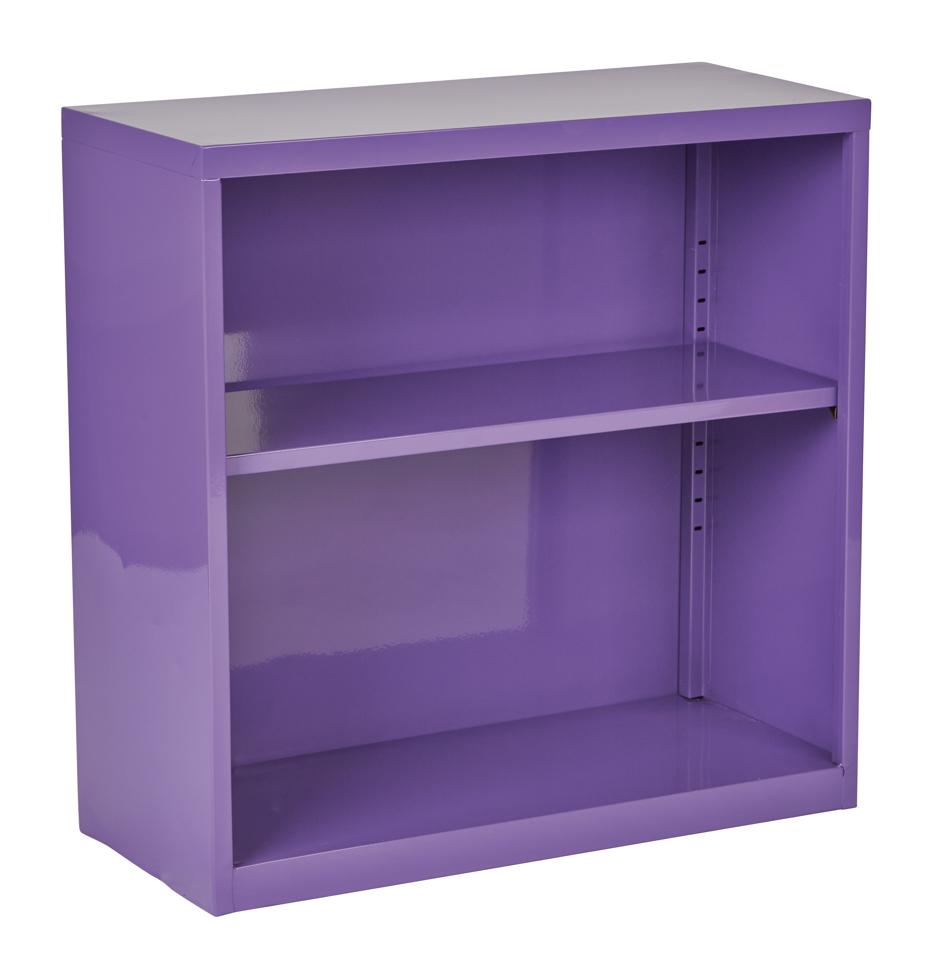 Metal Bookcase - Purple