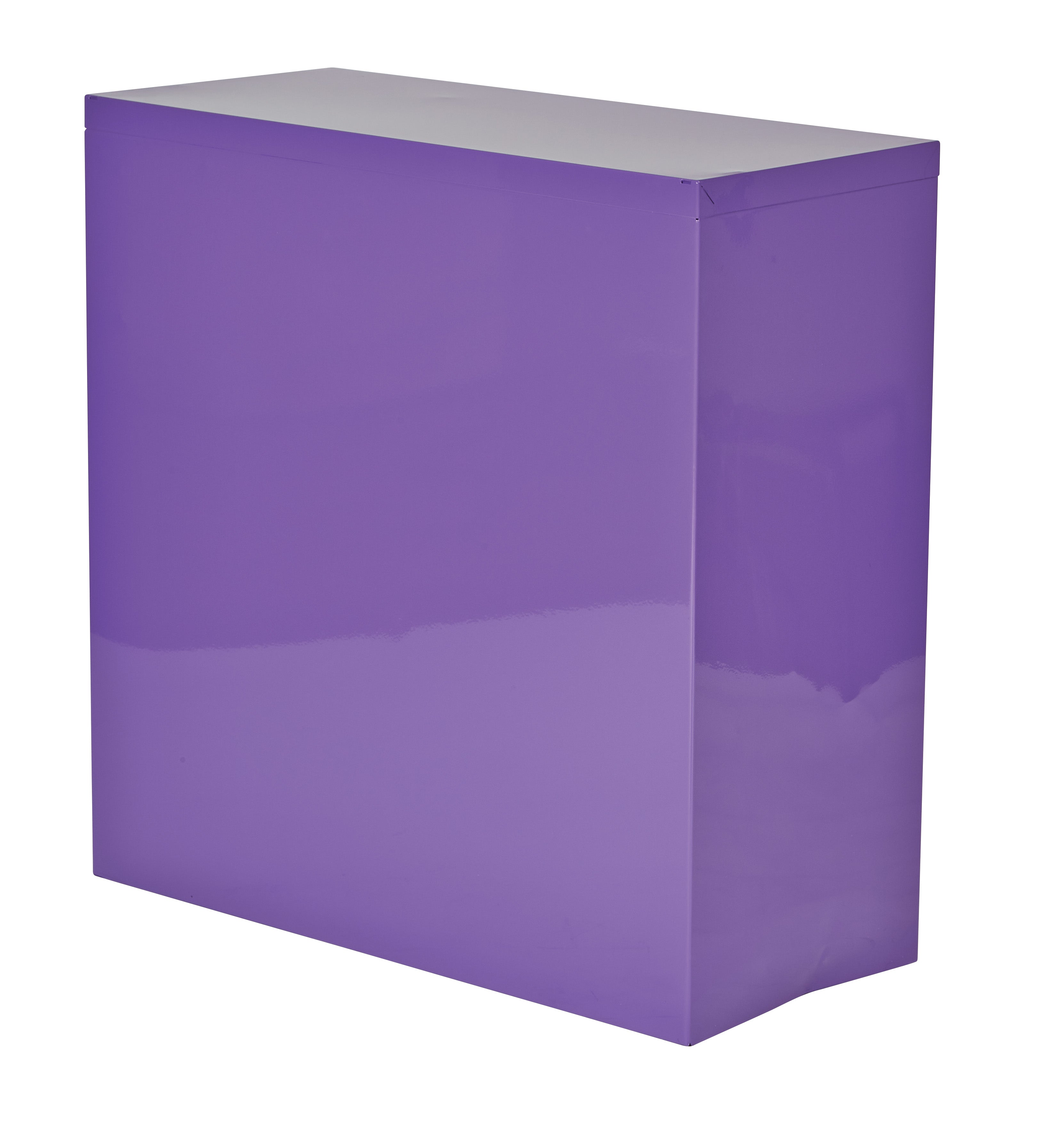 Metal Bookcase - Purple