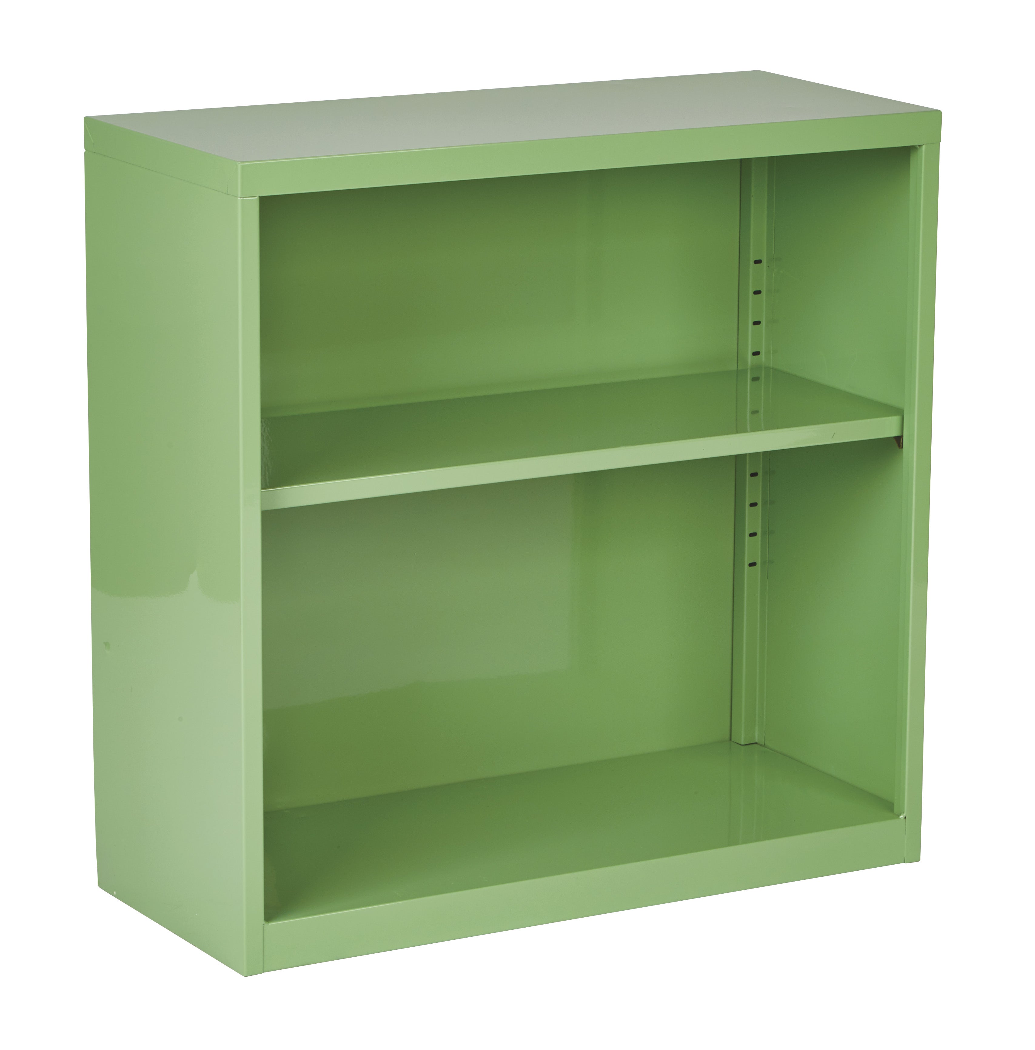 Metal Bookcase - Green