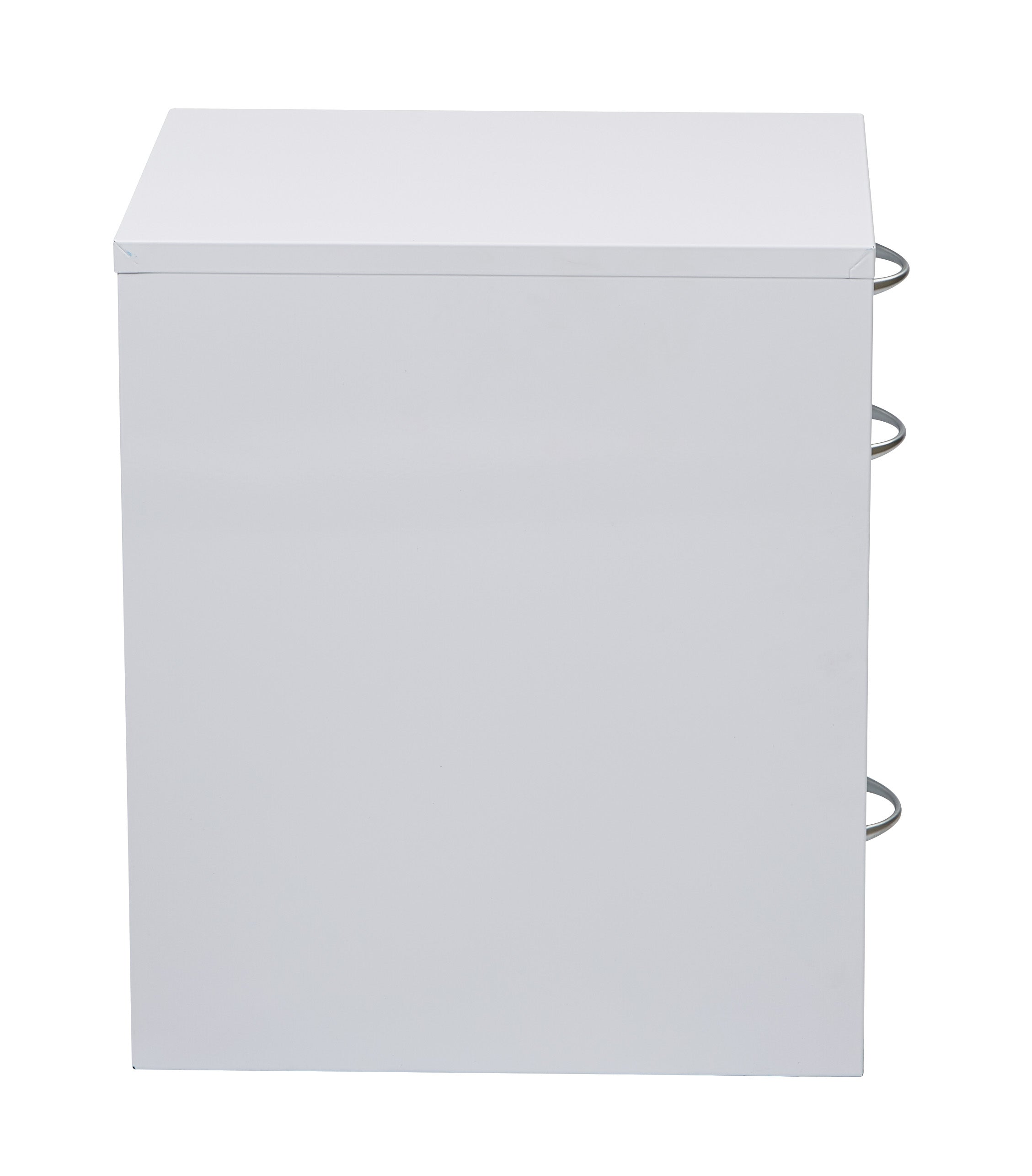 22" Pencil, Box, File Cabinet - White