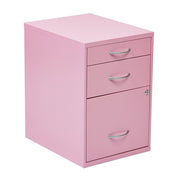 22" Pencil, Box, File Cabinet - Pink