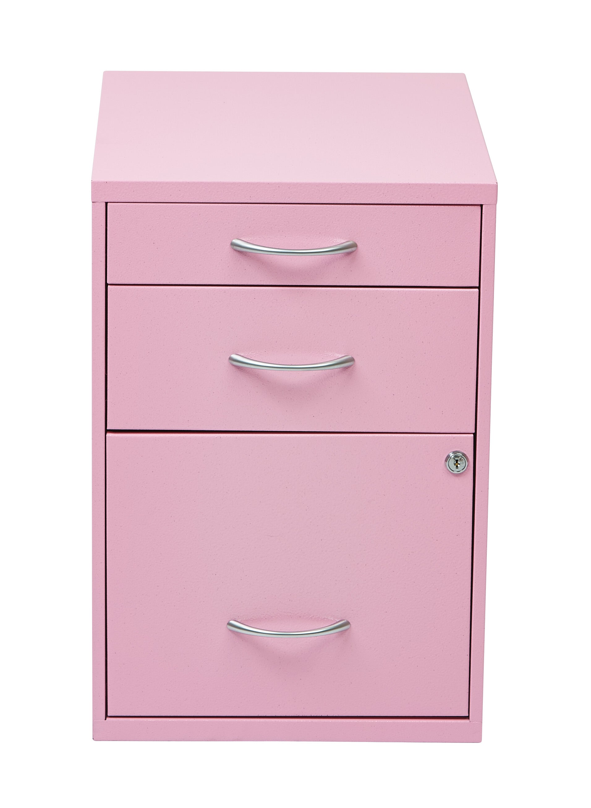 22" Pencil, Box, File Cabinet - Pink