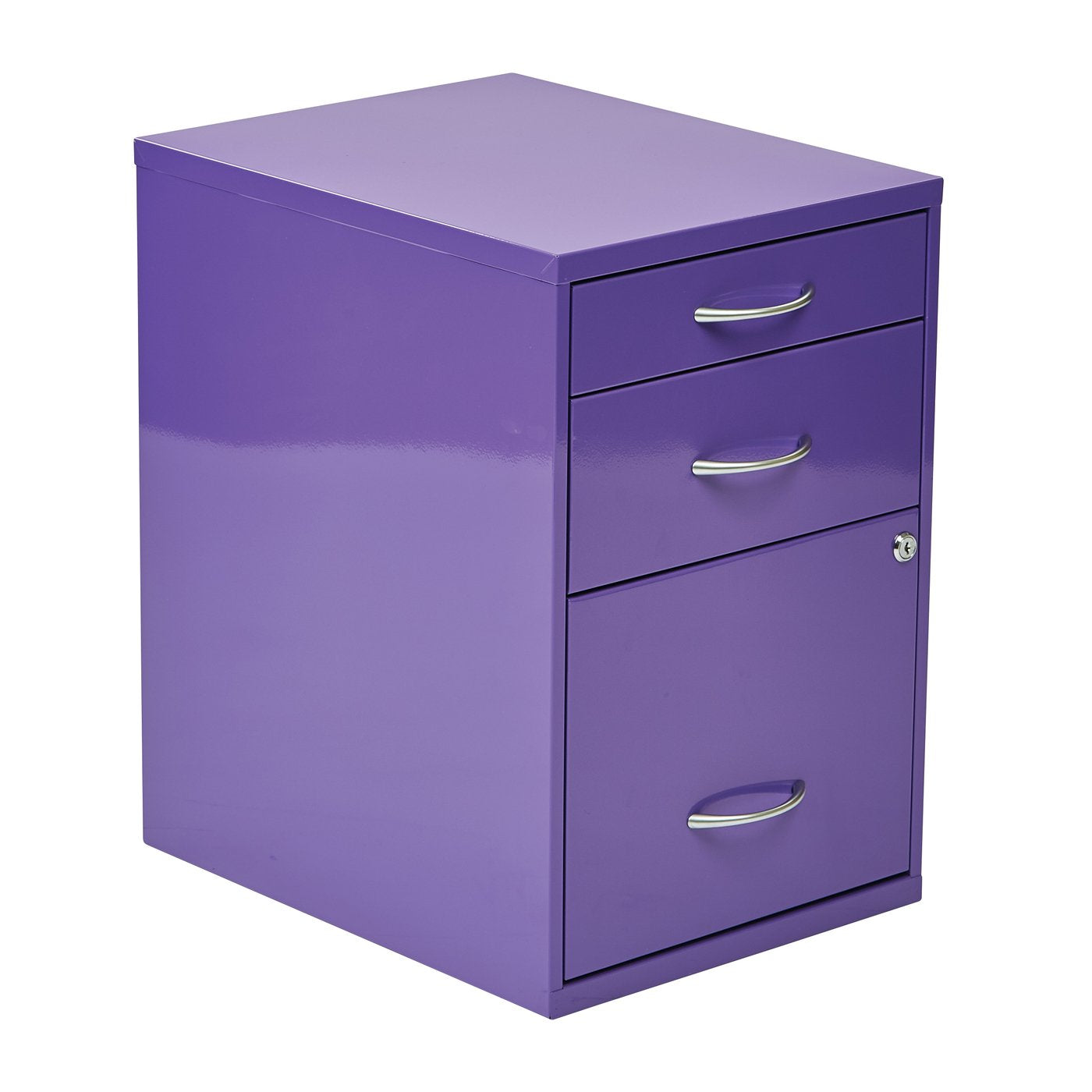22" Pencil, Box, File Cabinet - Purple