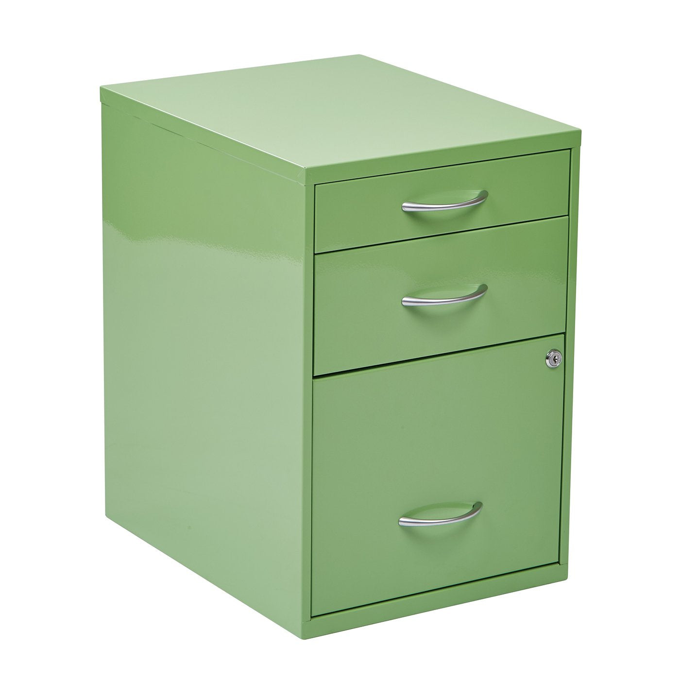 22" Pencil, Box, File Cabinet - Green
