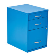 22" Pencil, Box, File Cabinet - Blue