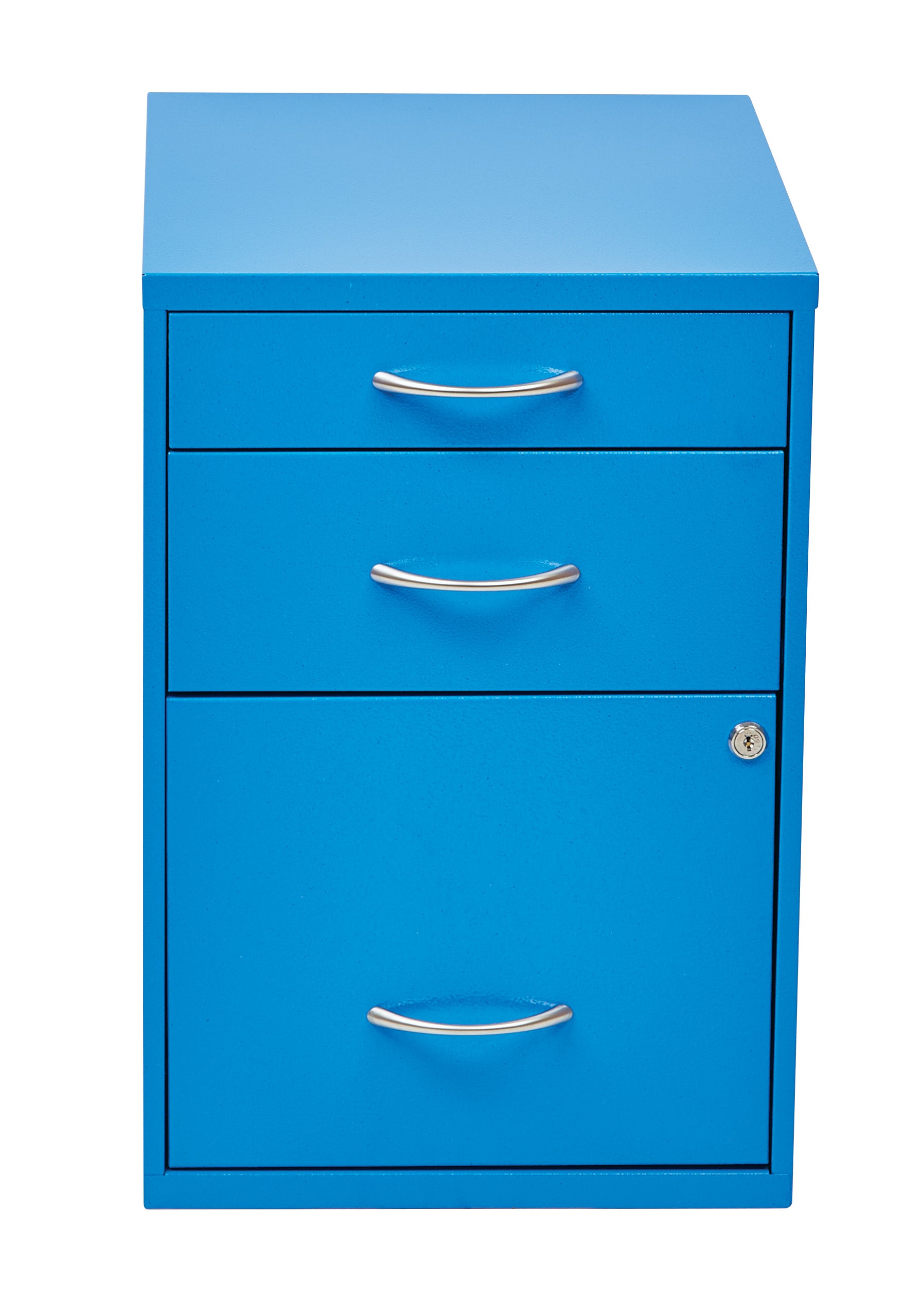 22" Pencil, Box, File Cabinet - Blue