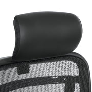 Optional Leather Headrest - Black