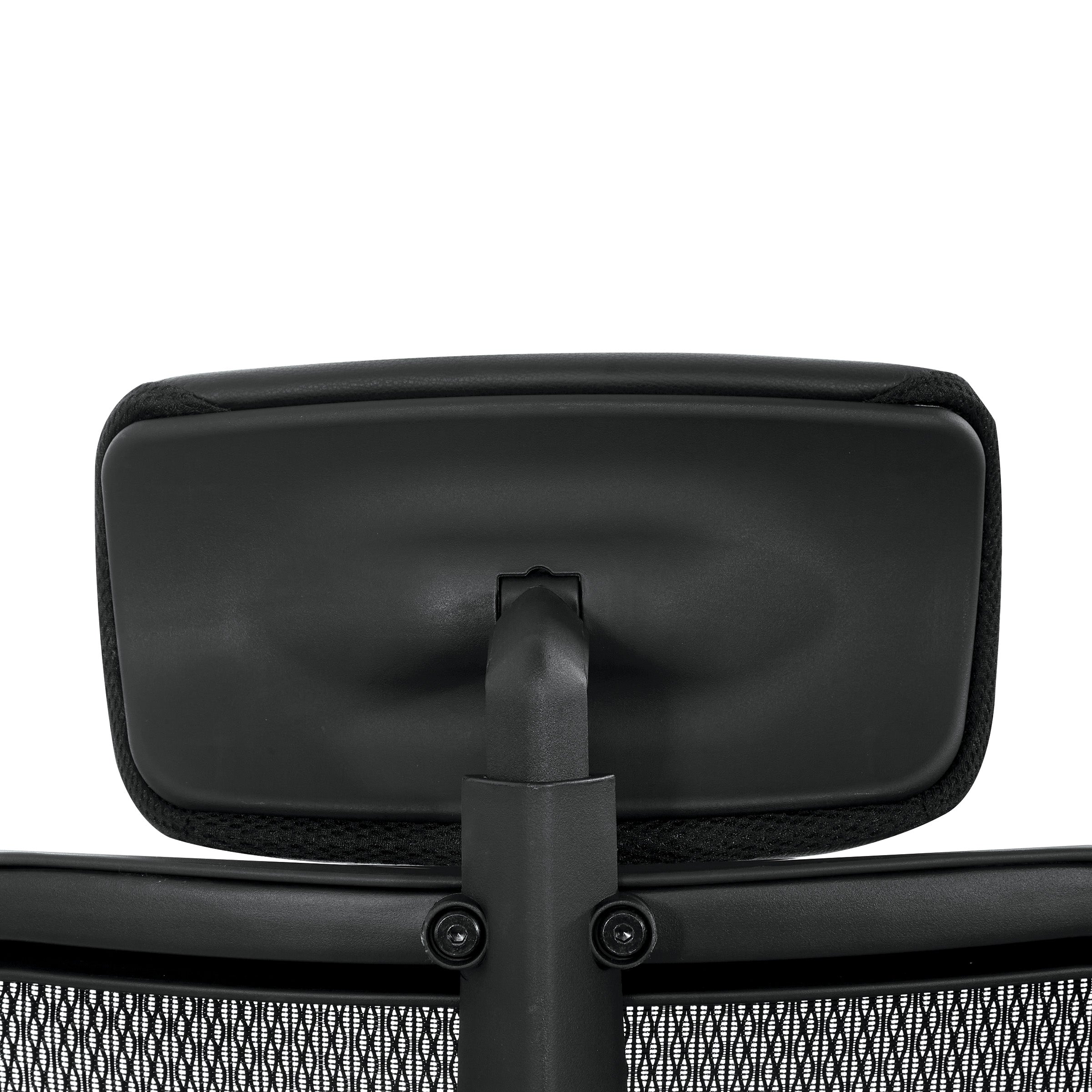 Optional Leather Headrest - Black