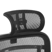 Optional Breathable Mesh Headrest - Black
