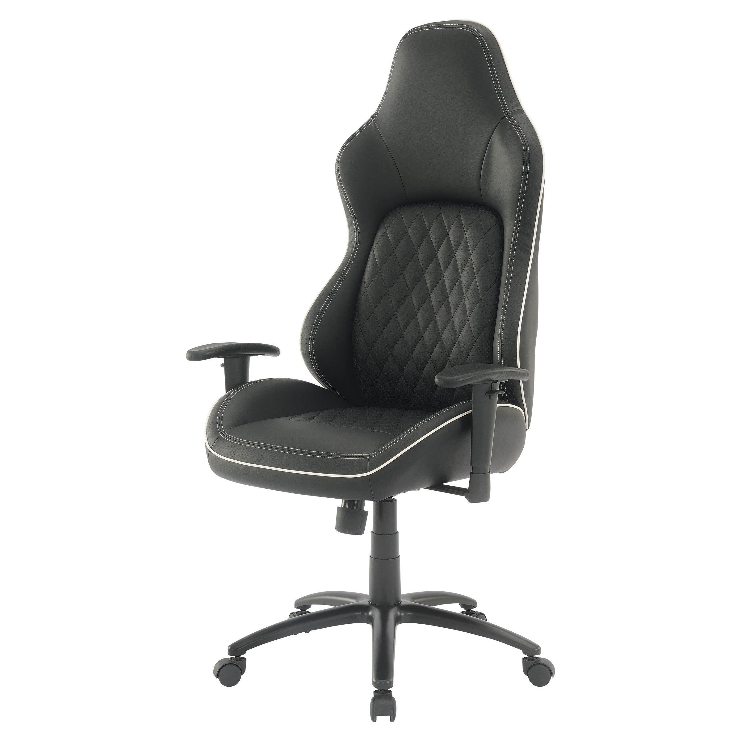 High Stakes Gaming Chair - Black/White