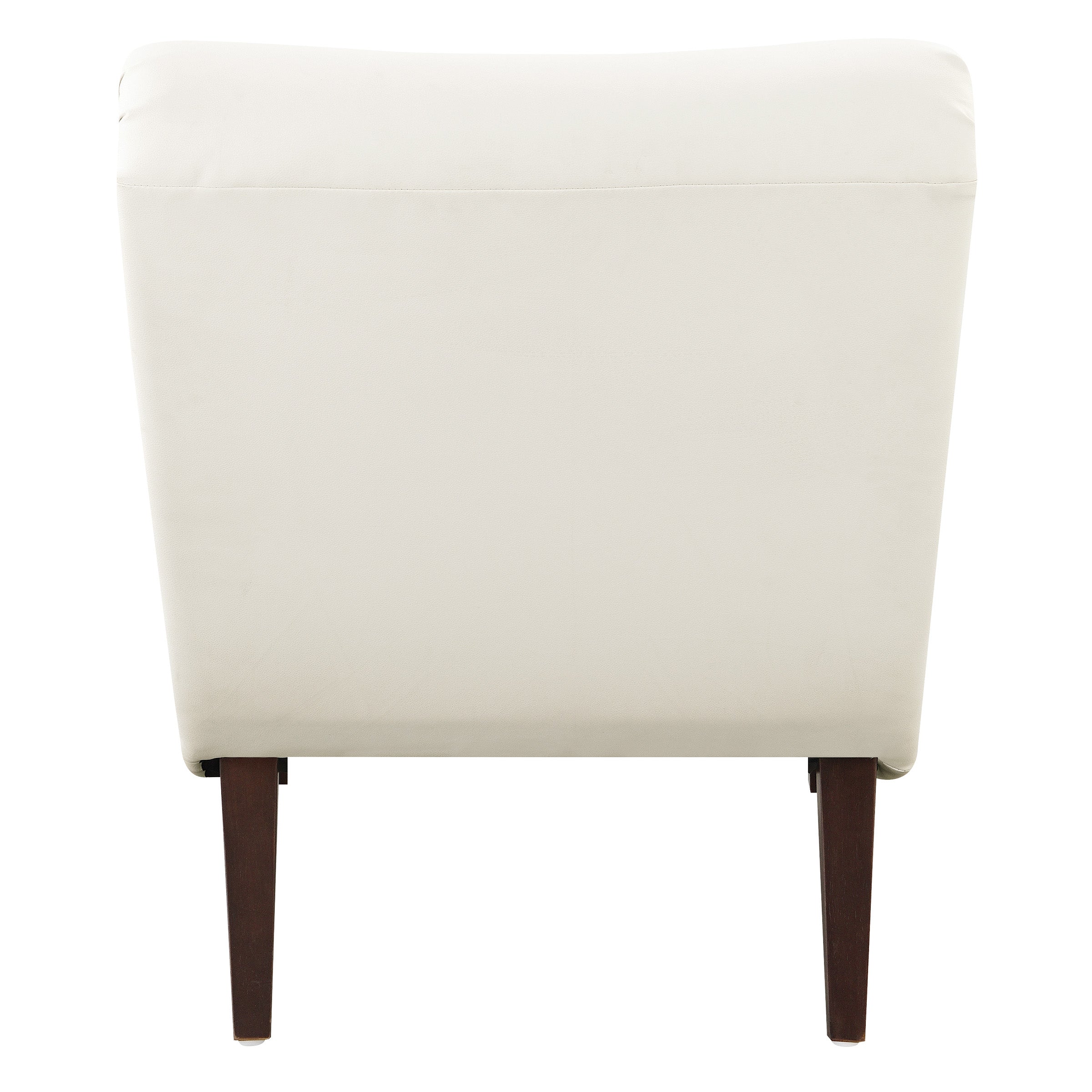 Hawkins Lounger with Ottoman - White