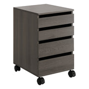 Holly Mobile Storage Cart - Farm Oak