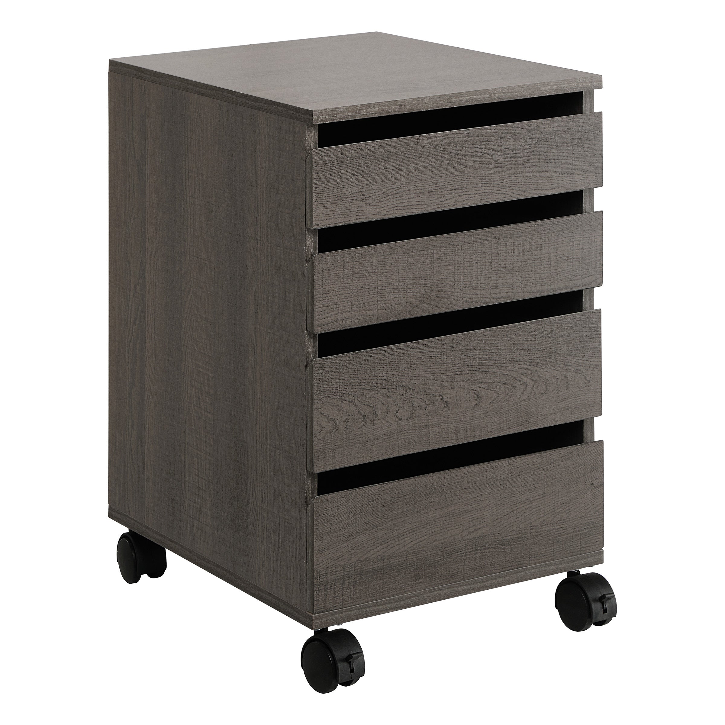 Holly Mobile Storage Cart - Farm Oak