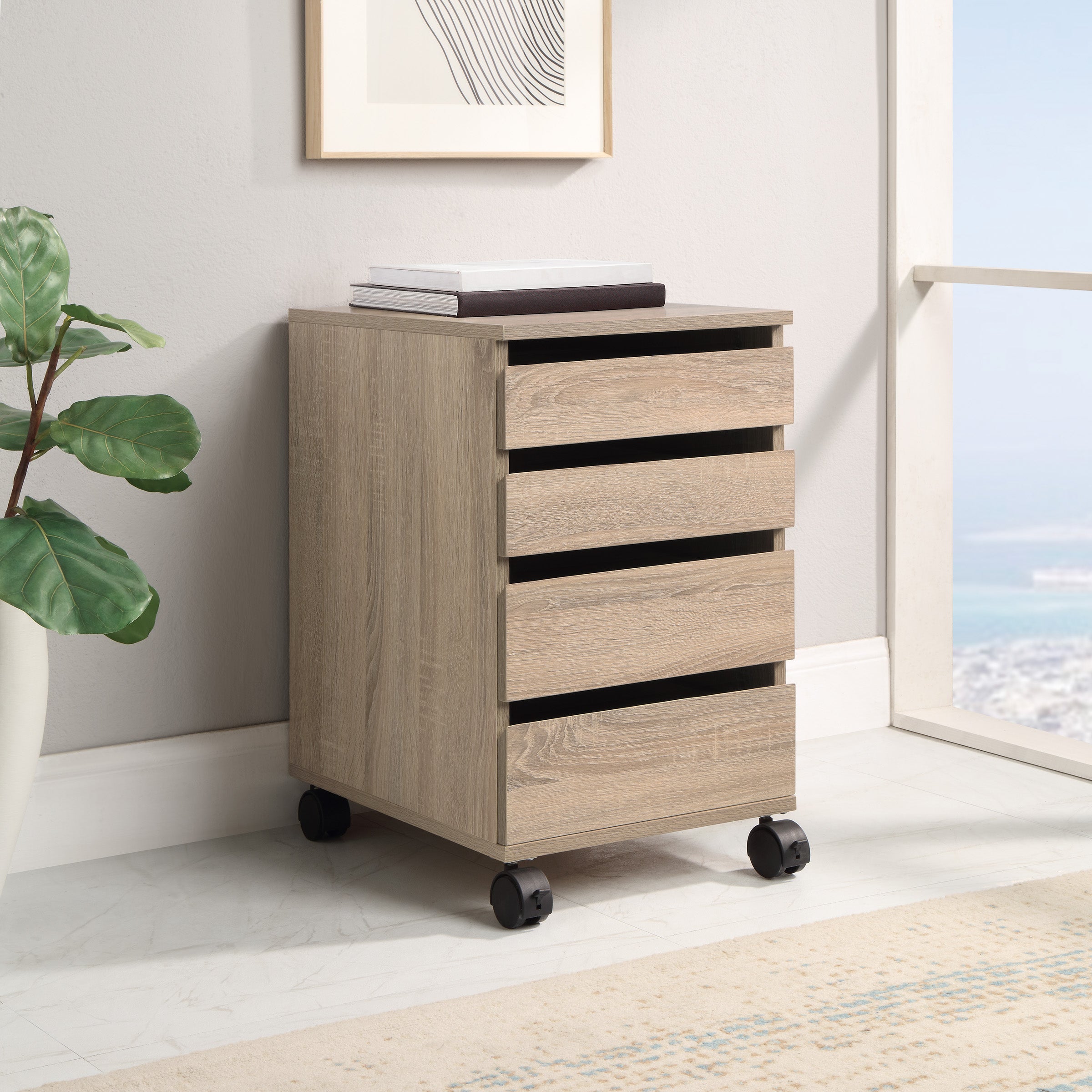 Holly Mobile Storage Cart - River Oak