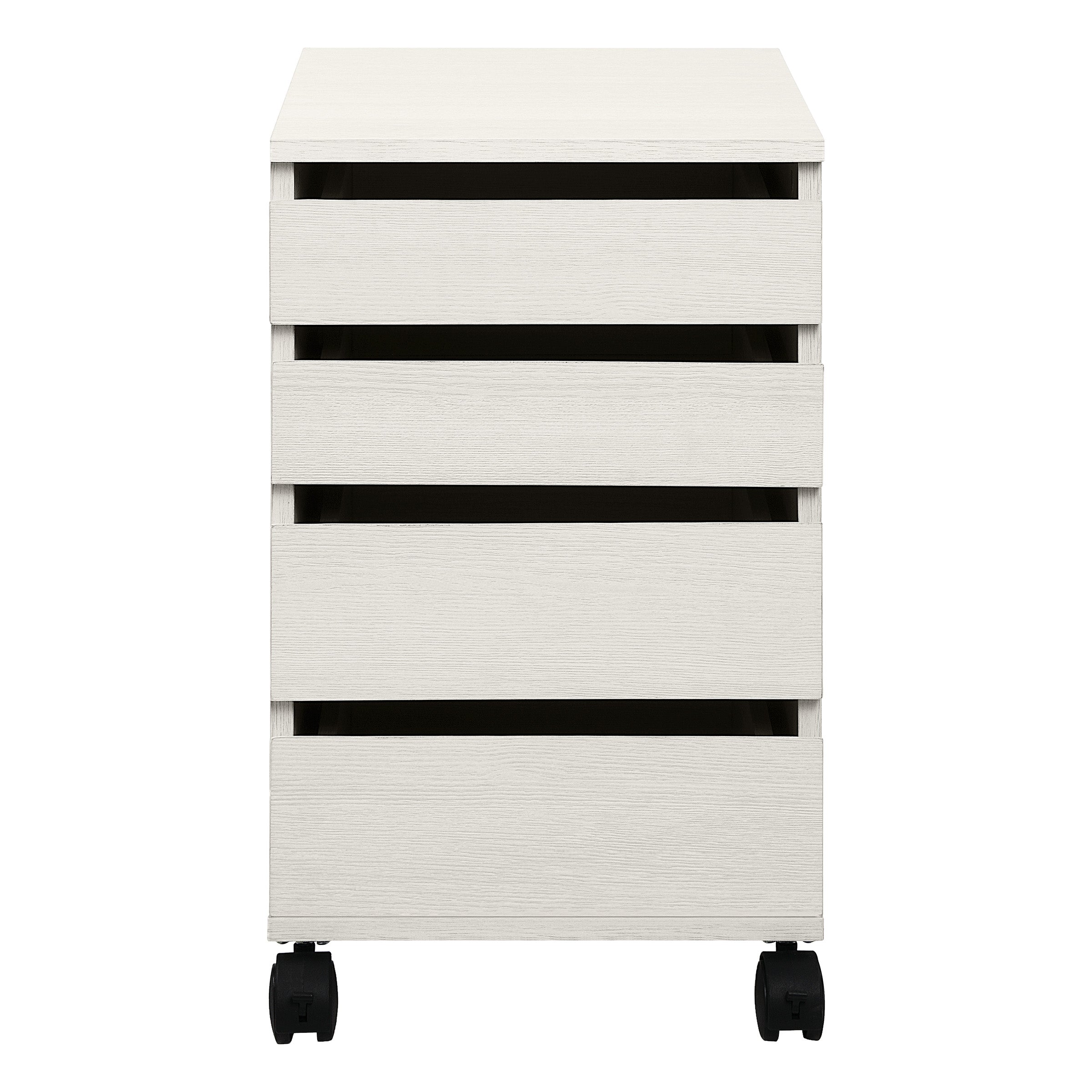 Holly Mobile Storage Cart - White Oak