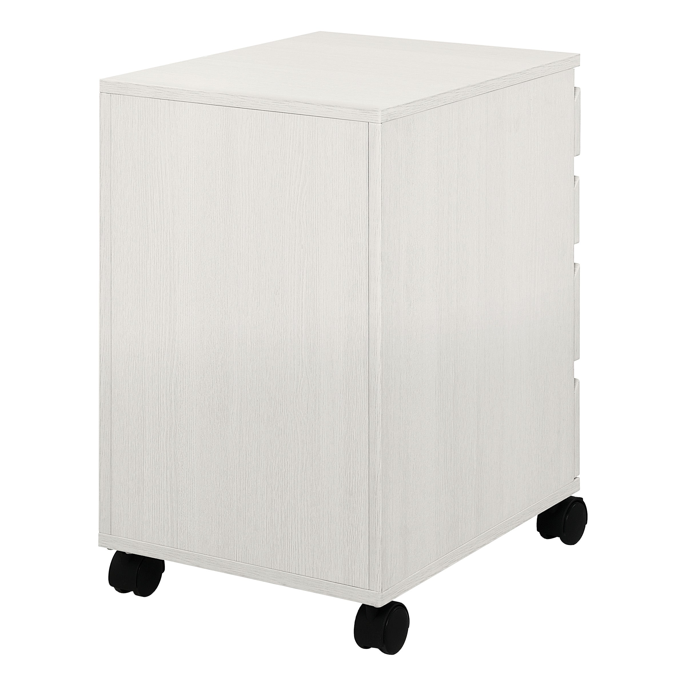 Holly Mobile Storage Cart - White Oak