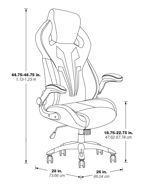 Ice Knight Gaming Chair - Blue