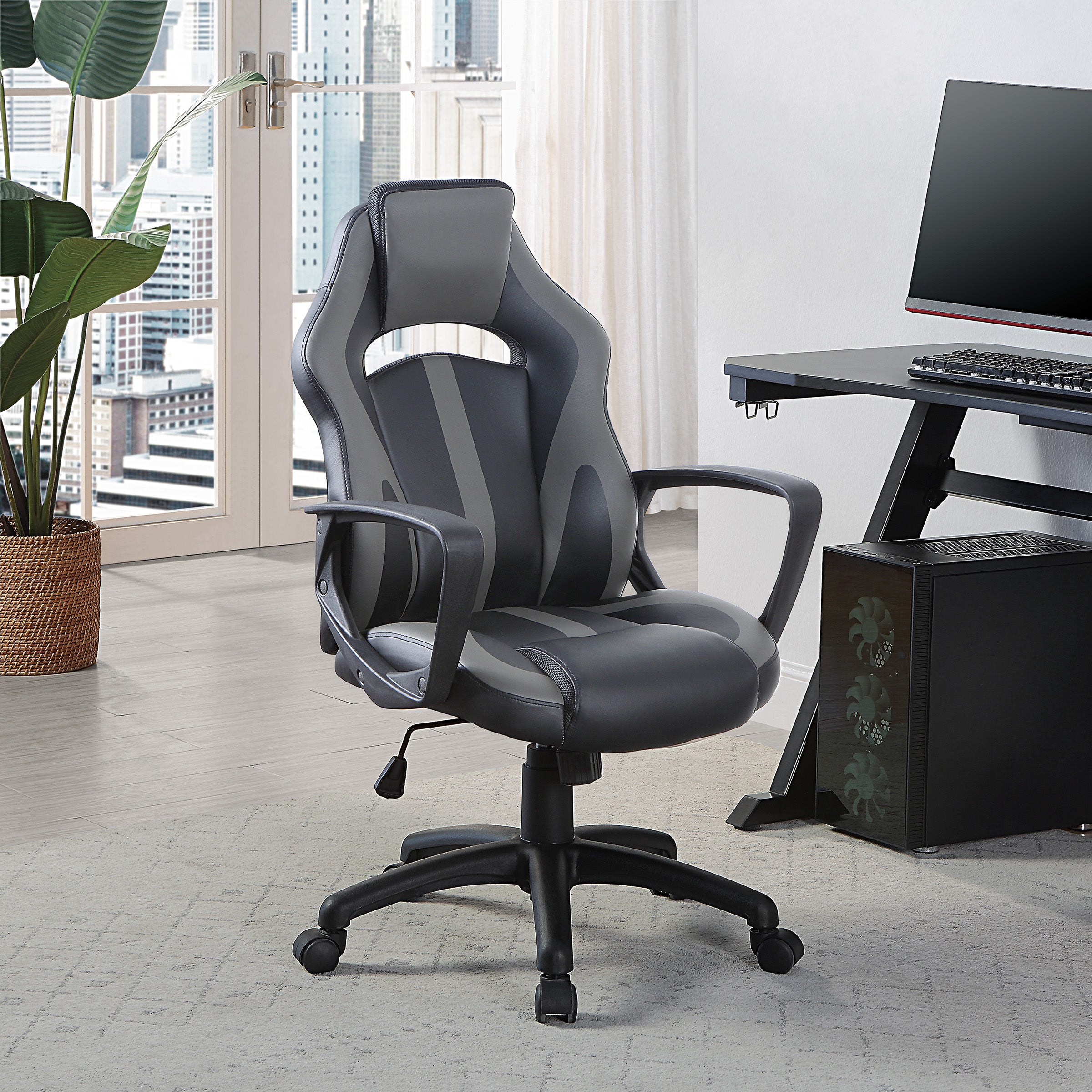 Influx Gaming Chair - Grey