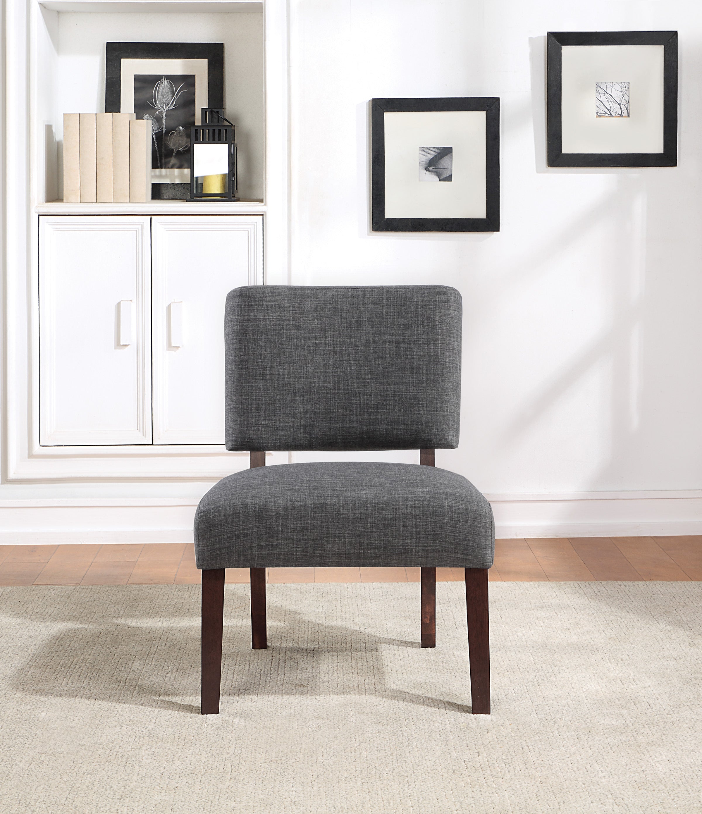 Jasmine Accent Chair - Charcoal