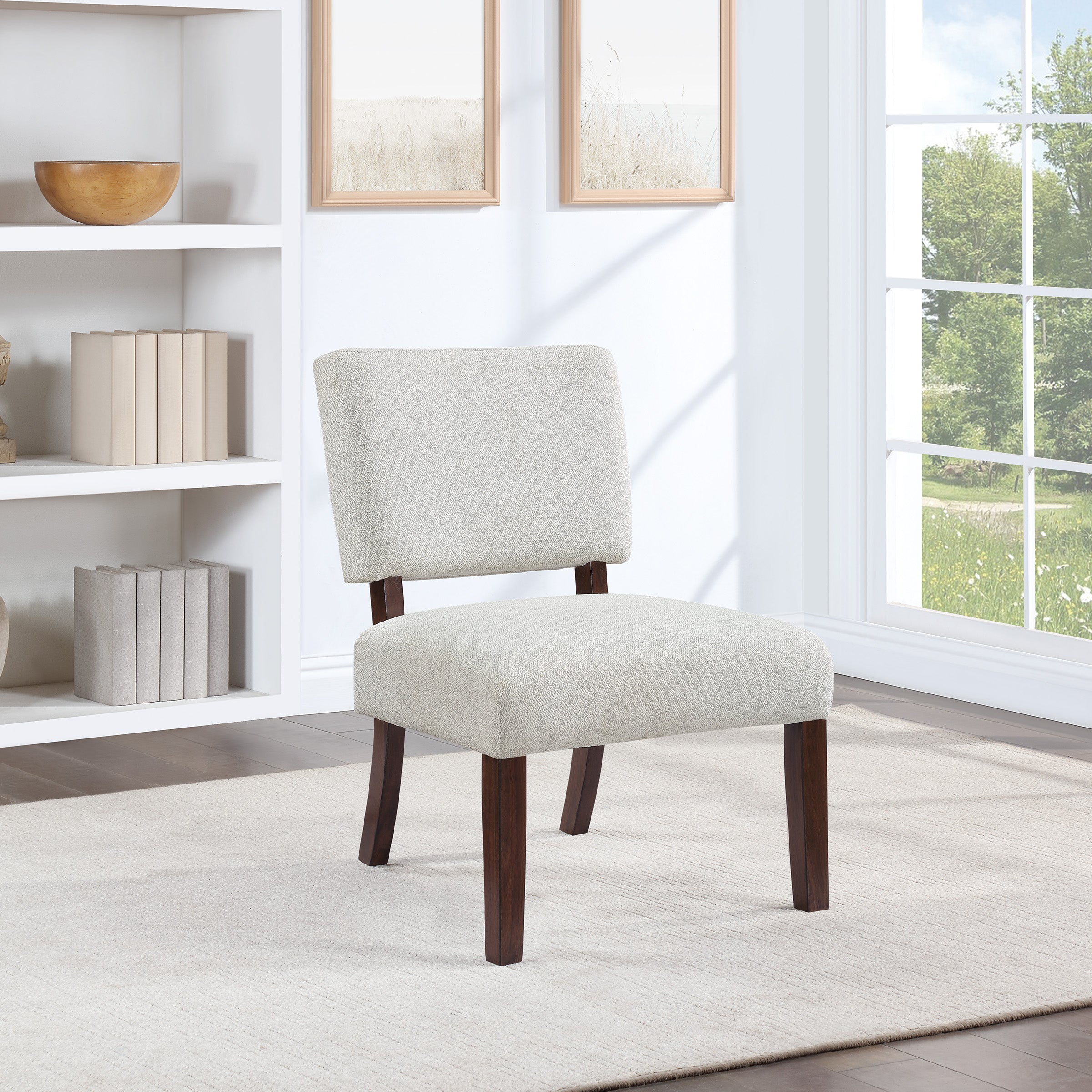 Jasmine Accent Chair - Oyster Grey