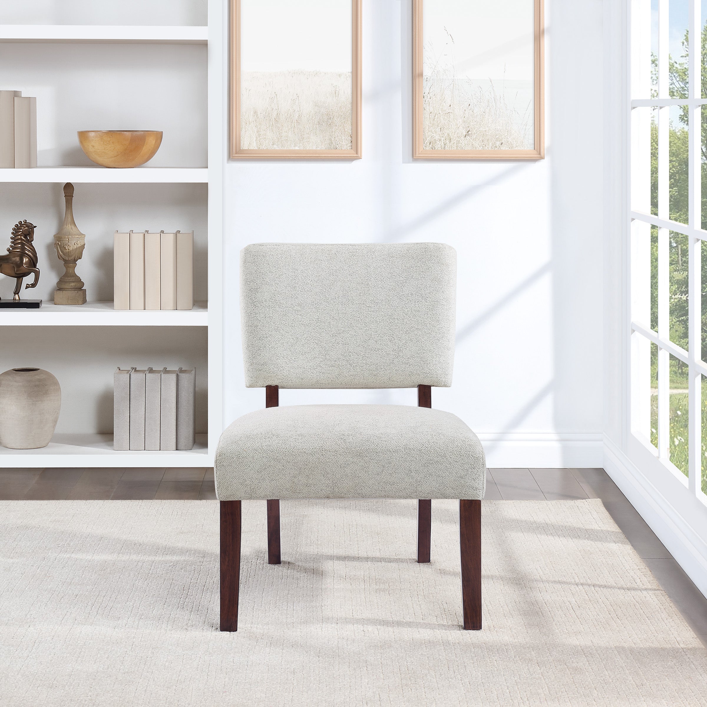 Jasmine Accent Chair - Oyster Grey