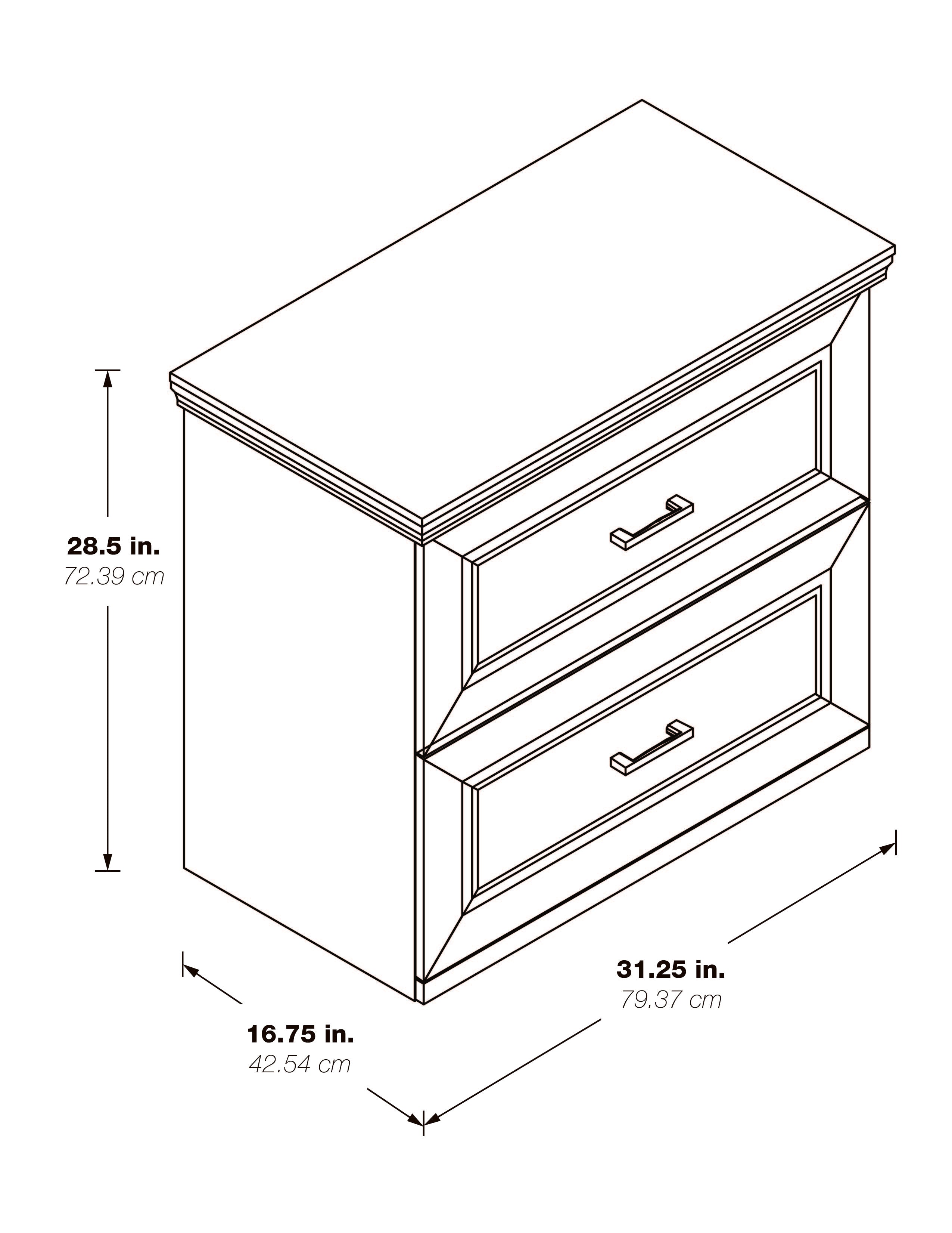 Jefferson Lateral File - Espresso