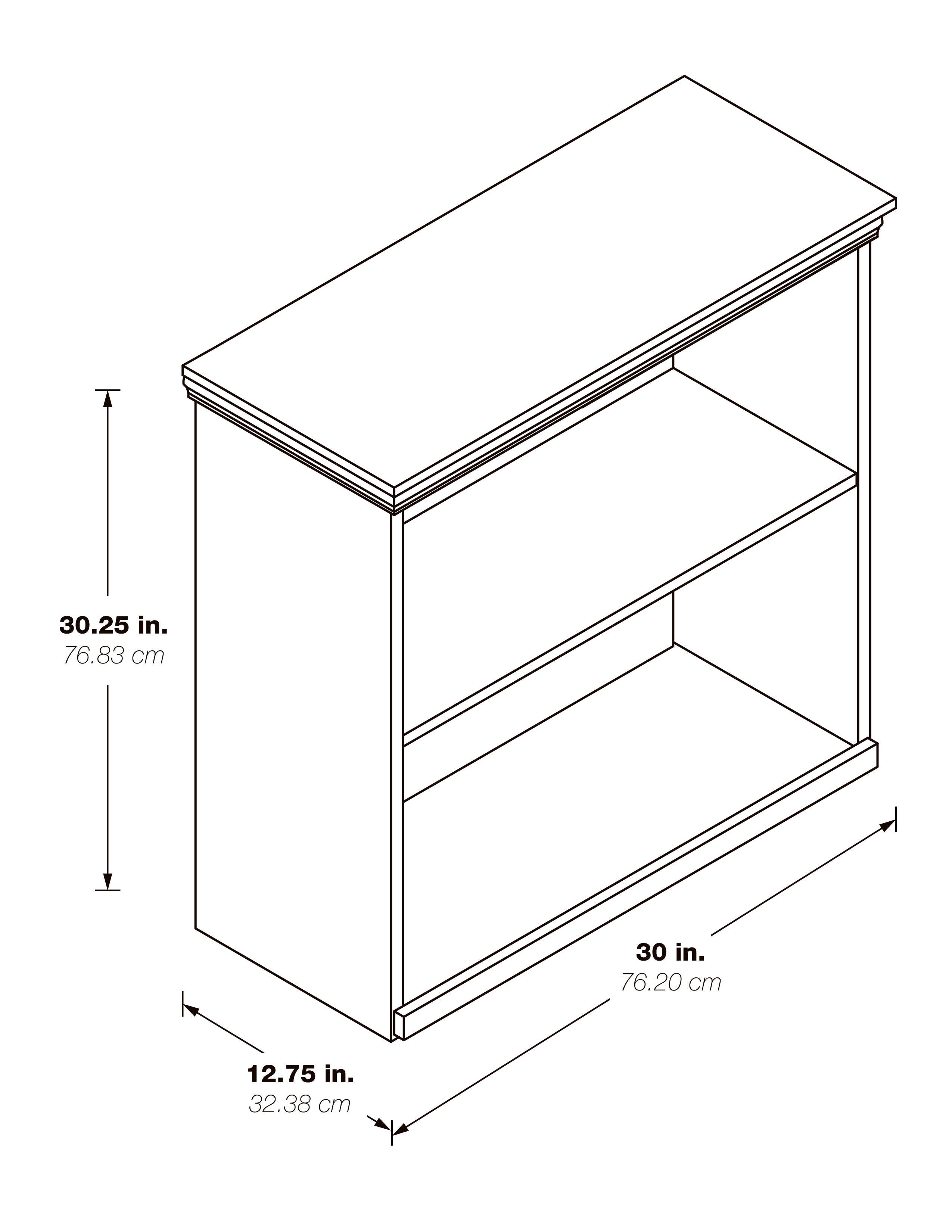 Jefferson Bookcase - Espresso