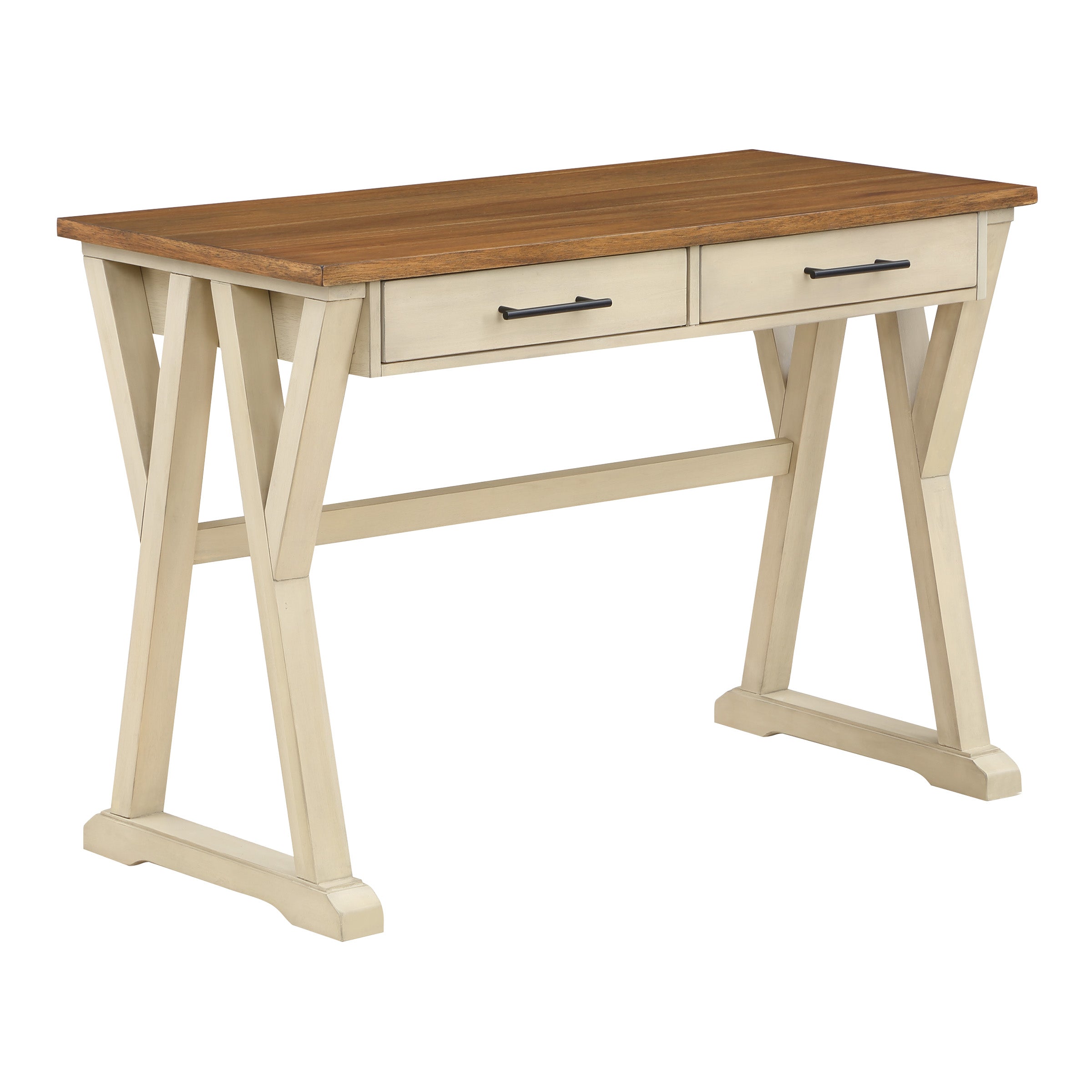 Jericho Rustic Writing Desk - Antique White