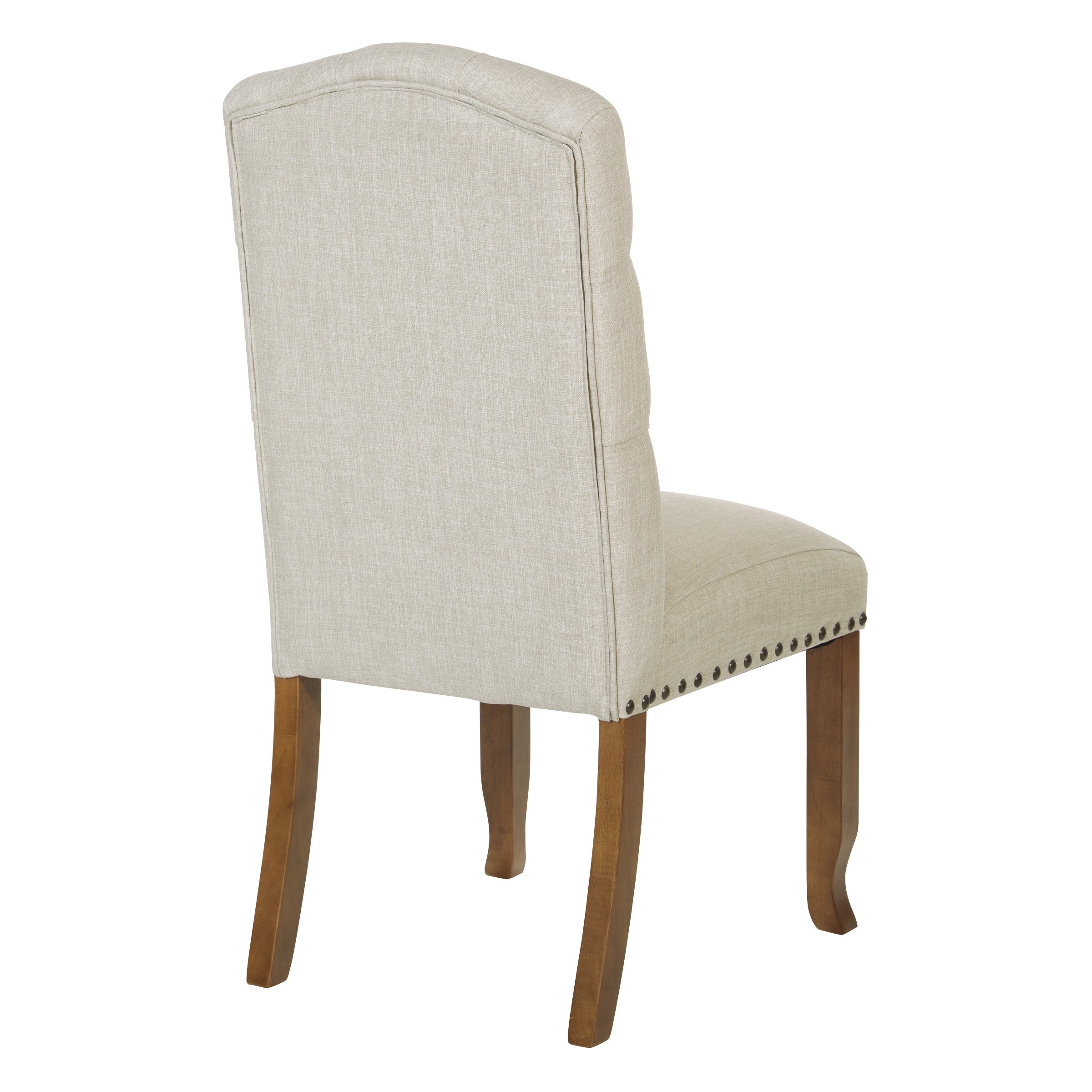 Jessica Tufted Dining Chair - Linen