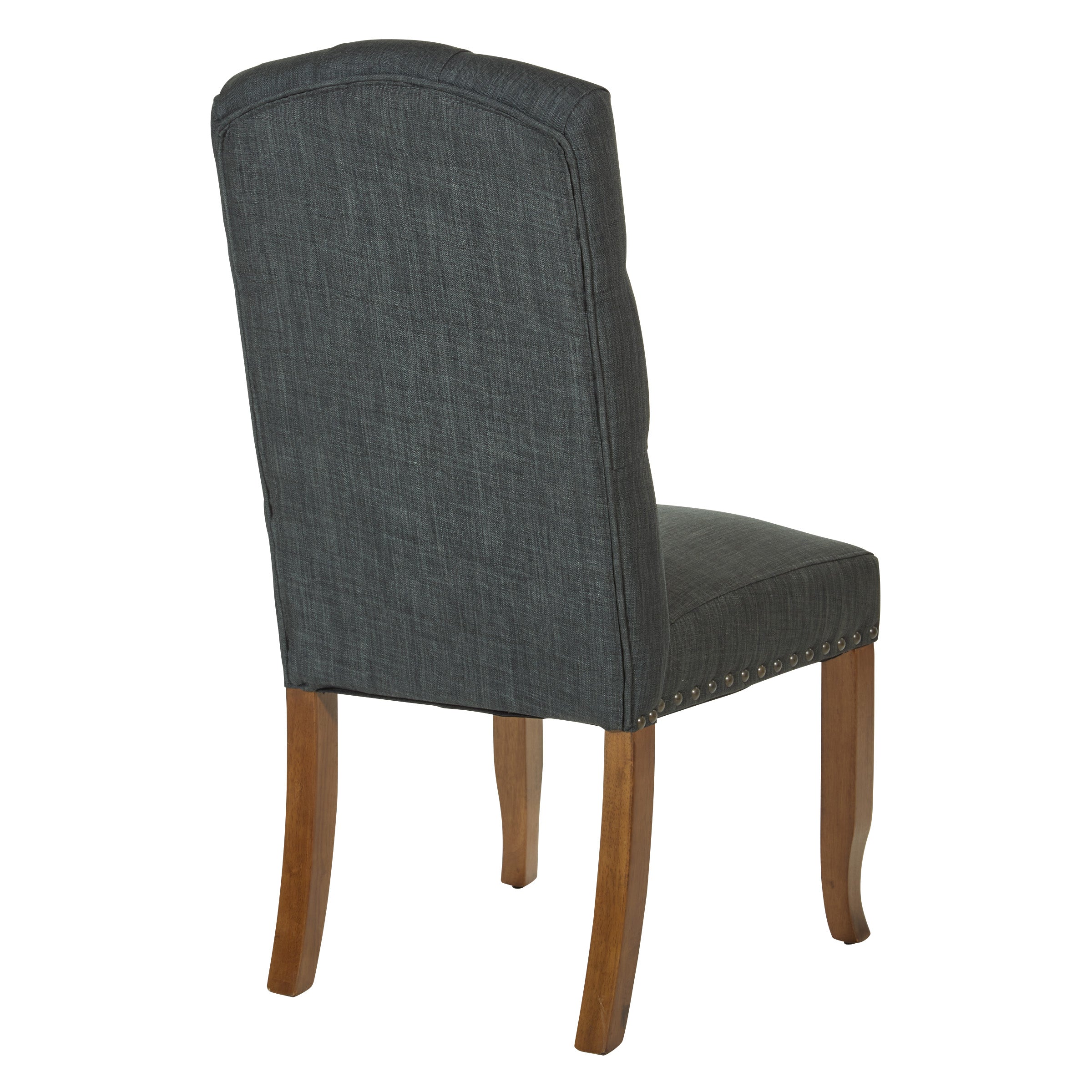 Jessica Tufted Dining Chair - Charcoal