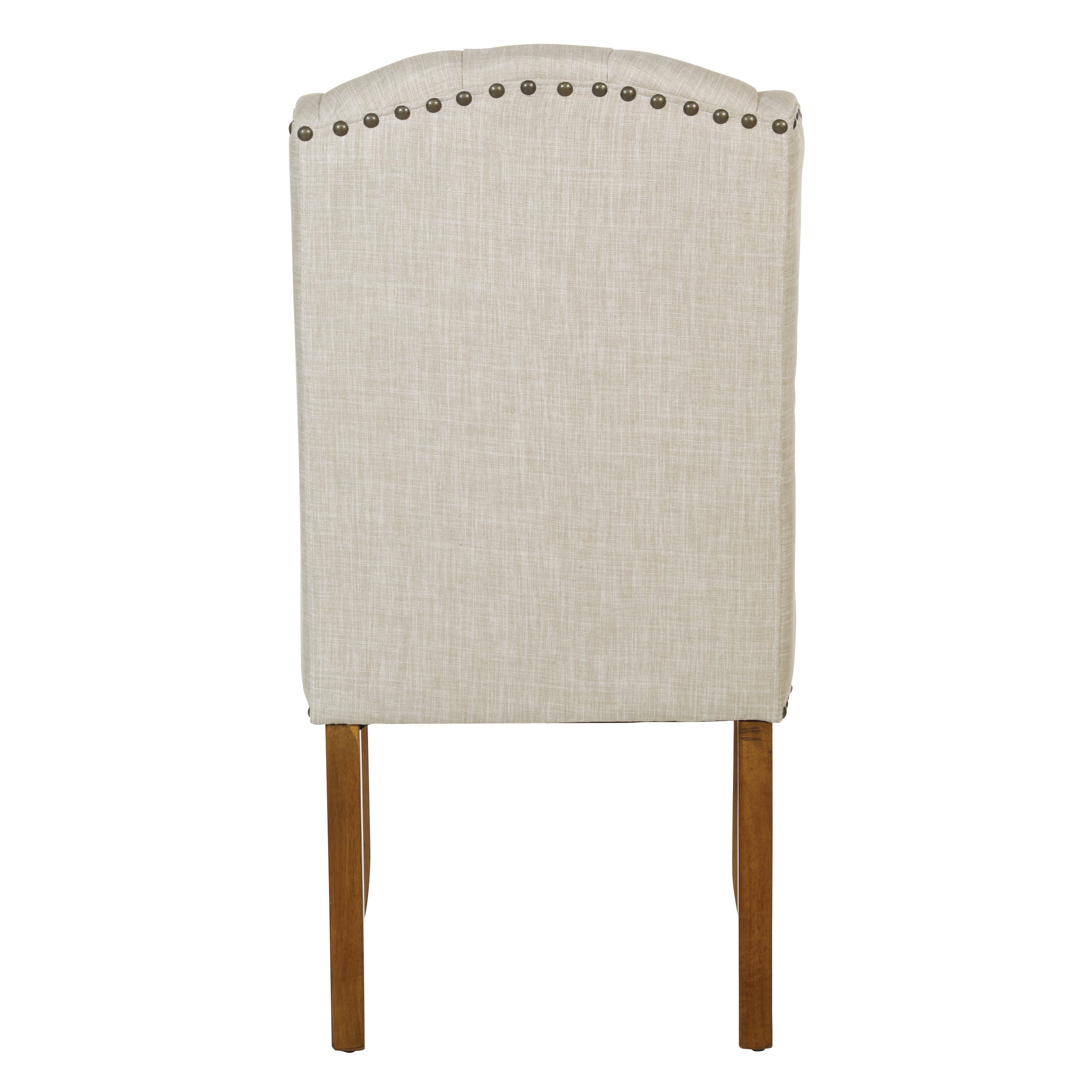 Jessica Tufted Wing Dining Chair - Linen