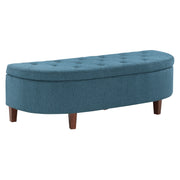 Jaycee Storage Bench - Blue