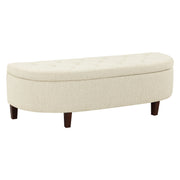 Jaycee Storage Bench - Linen