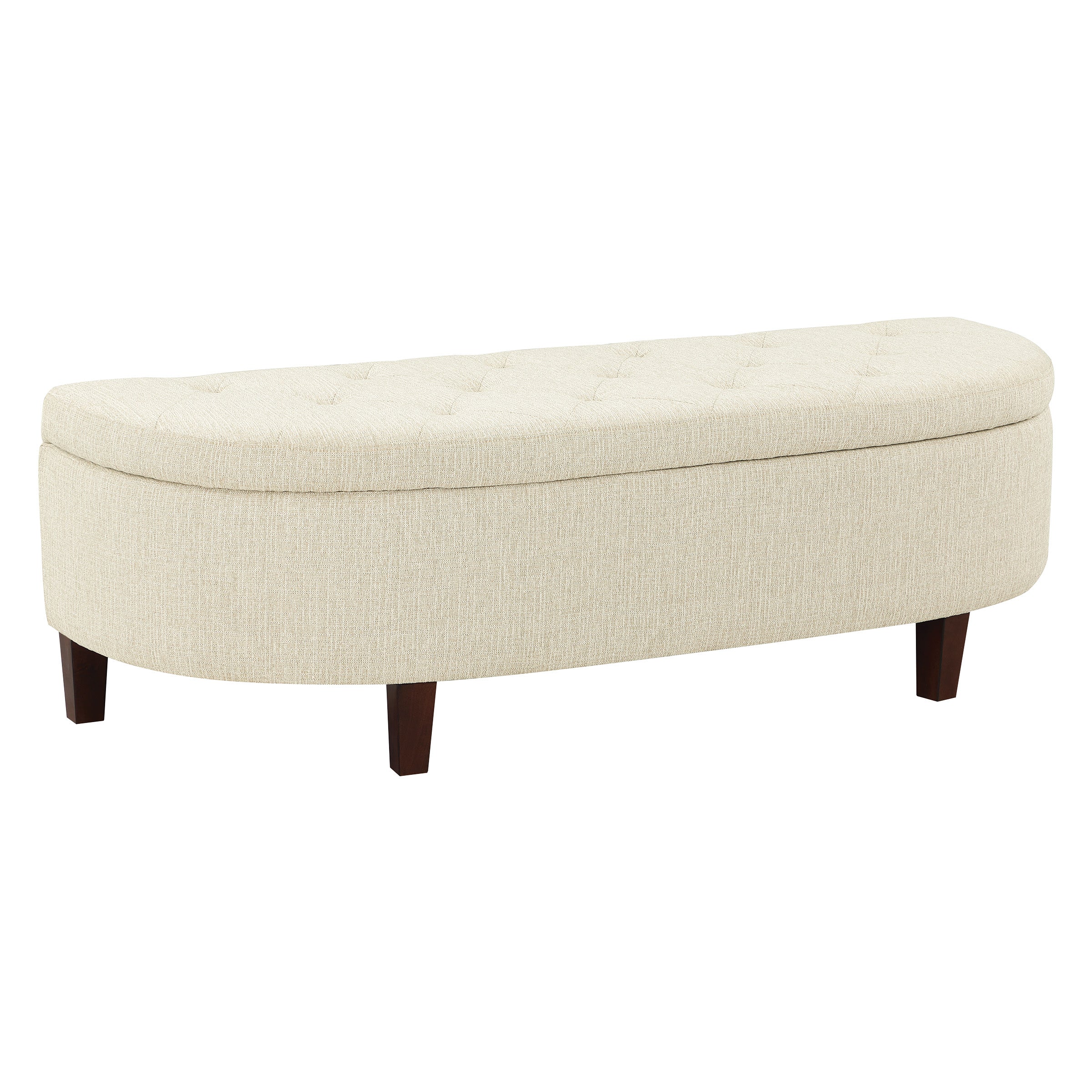 Jaycee Storage Bench - Linen