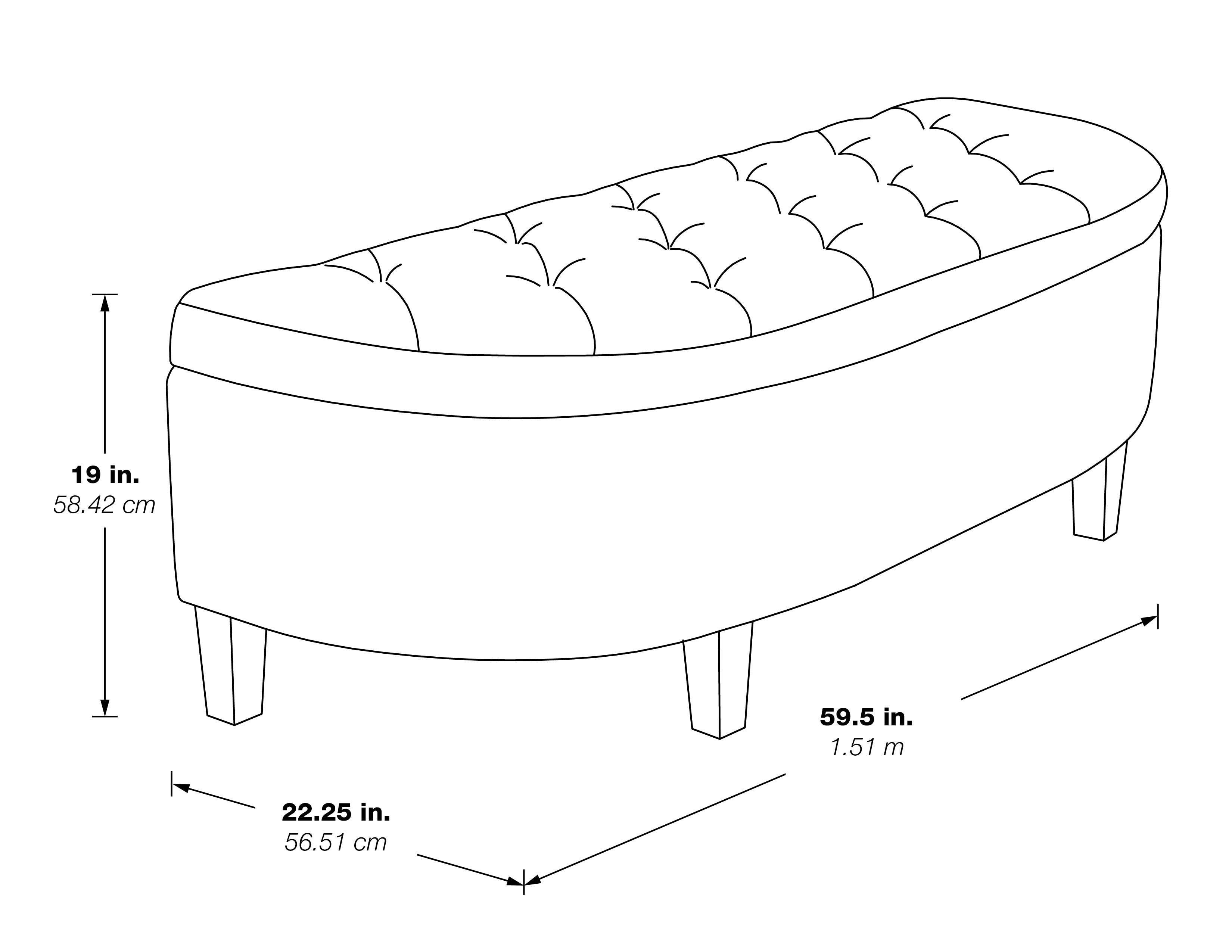 Jaycee Storage Bench - Linen