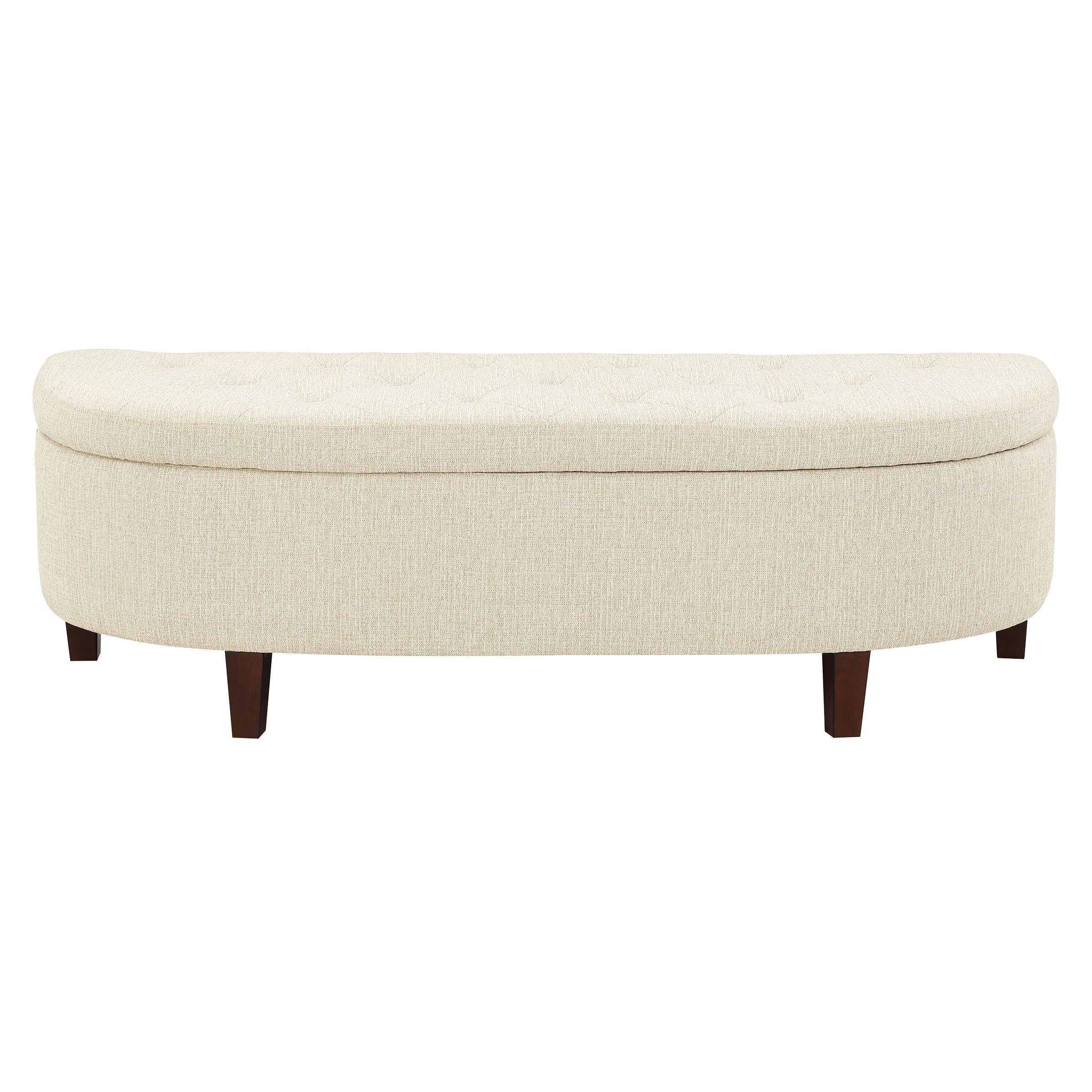 Jaycee Storage Bench - Linen