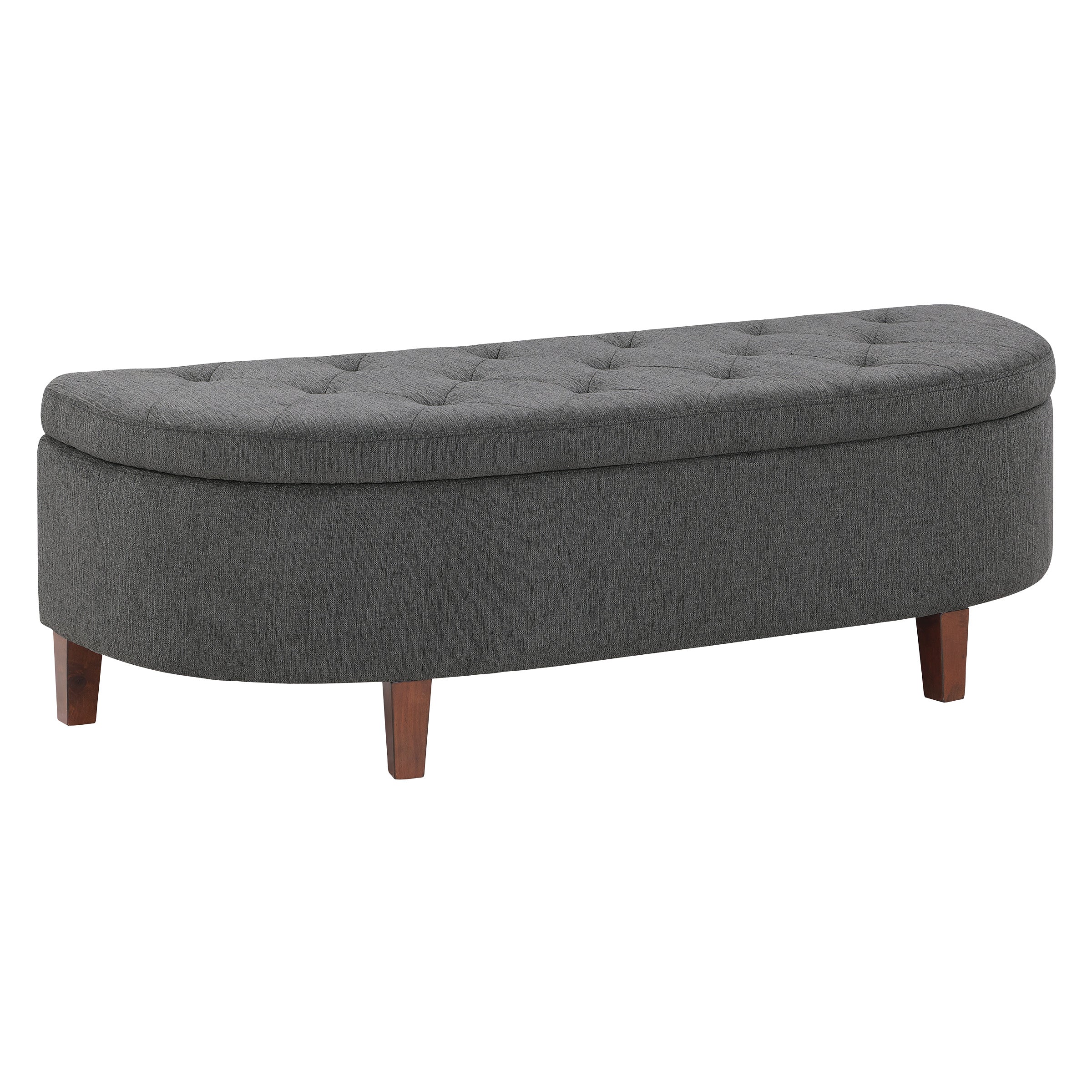 Jaycee Storage Bench - Charcoal