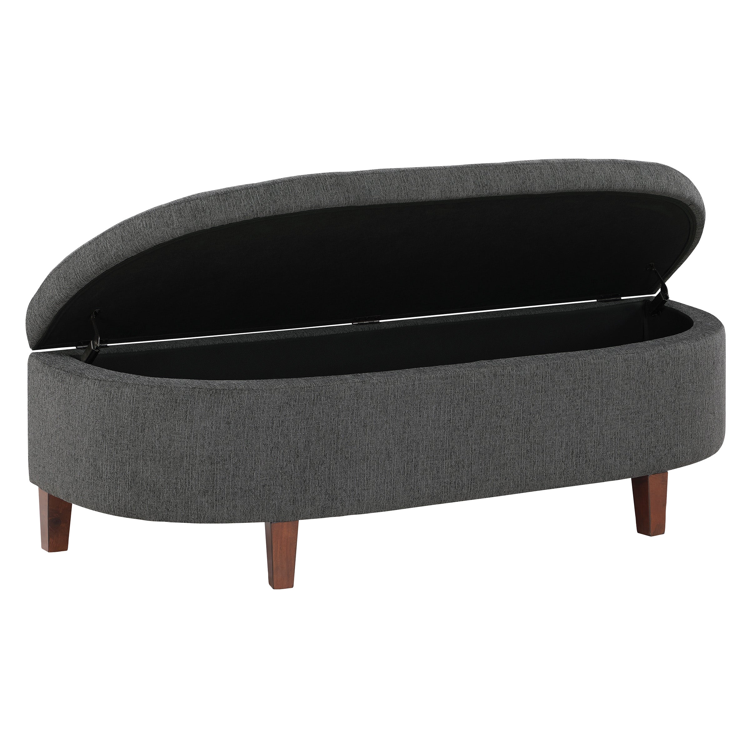 Jaycee Storage Bench - Charcoal