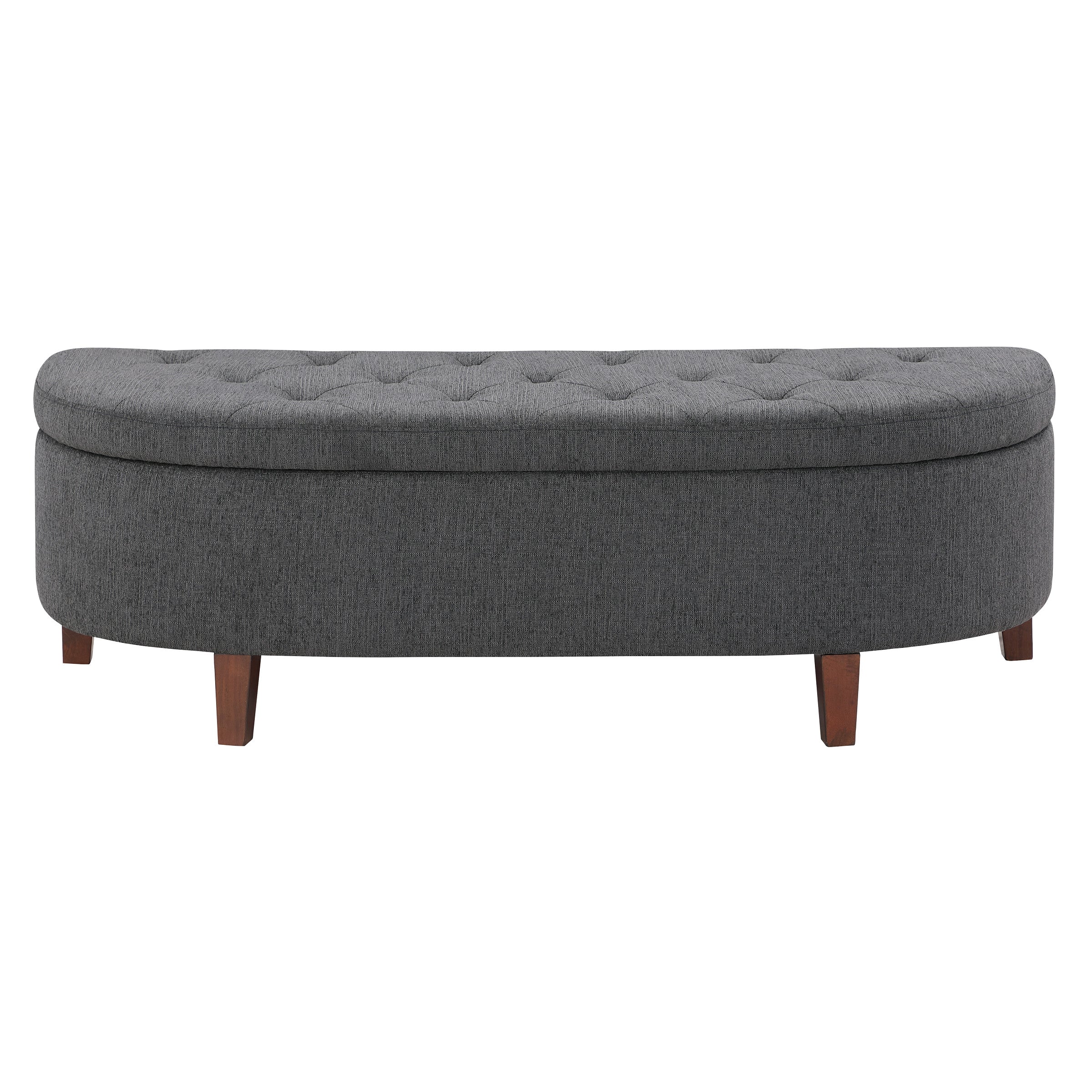 Jaycee Storage Bench - Charcoal