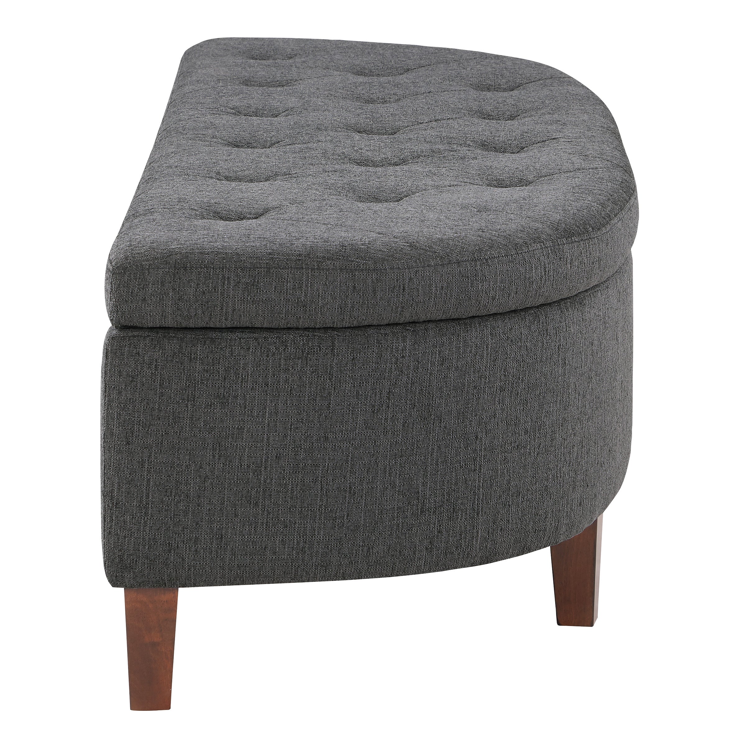 Jaycee Storage Bench - Charcoal
