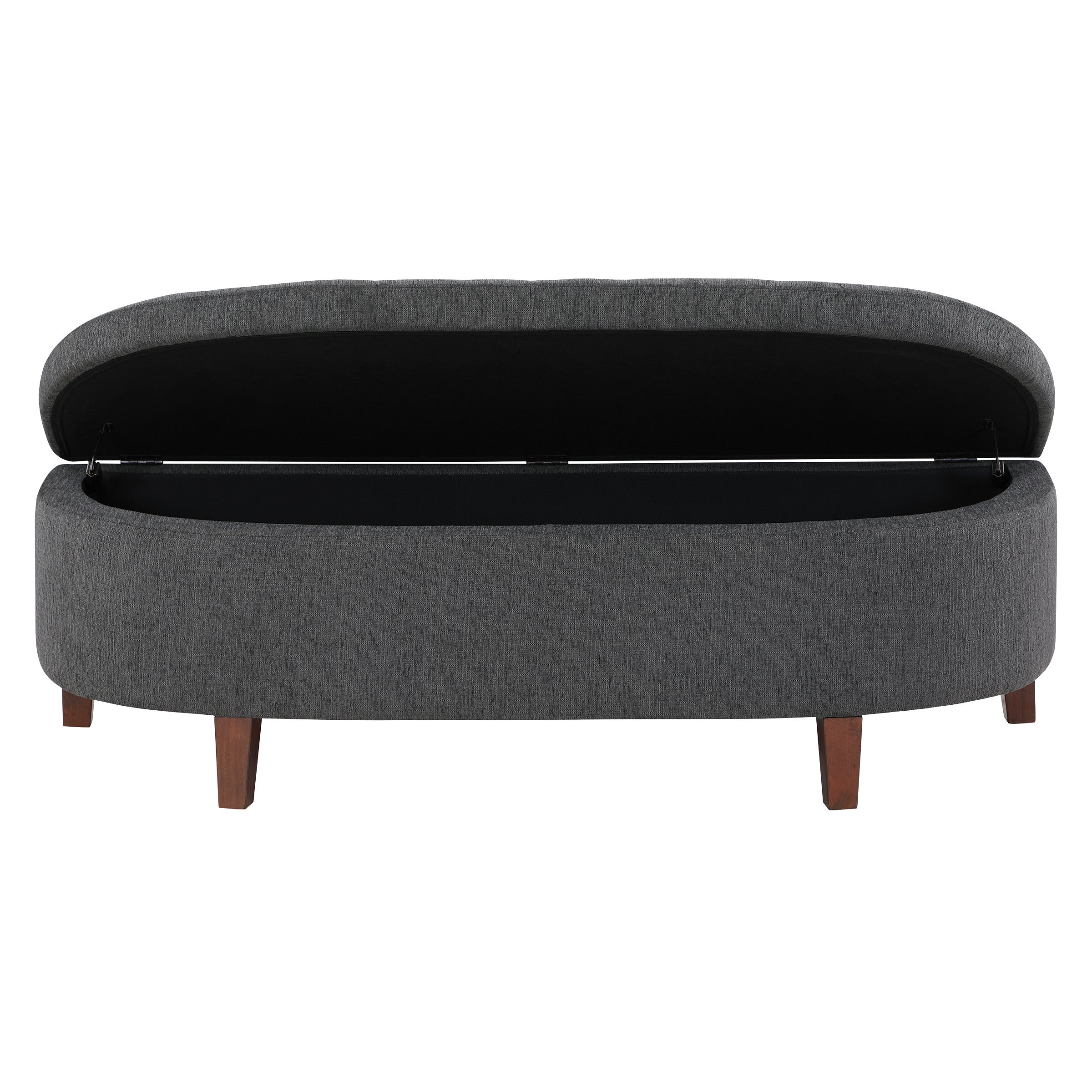 Jaycee Storage Bench - Charcoal